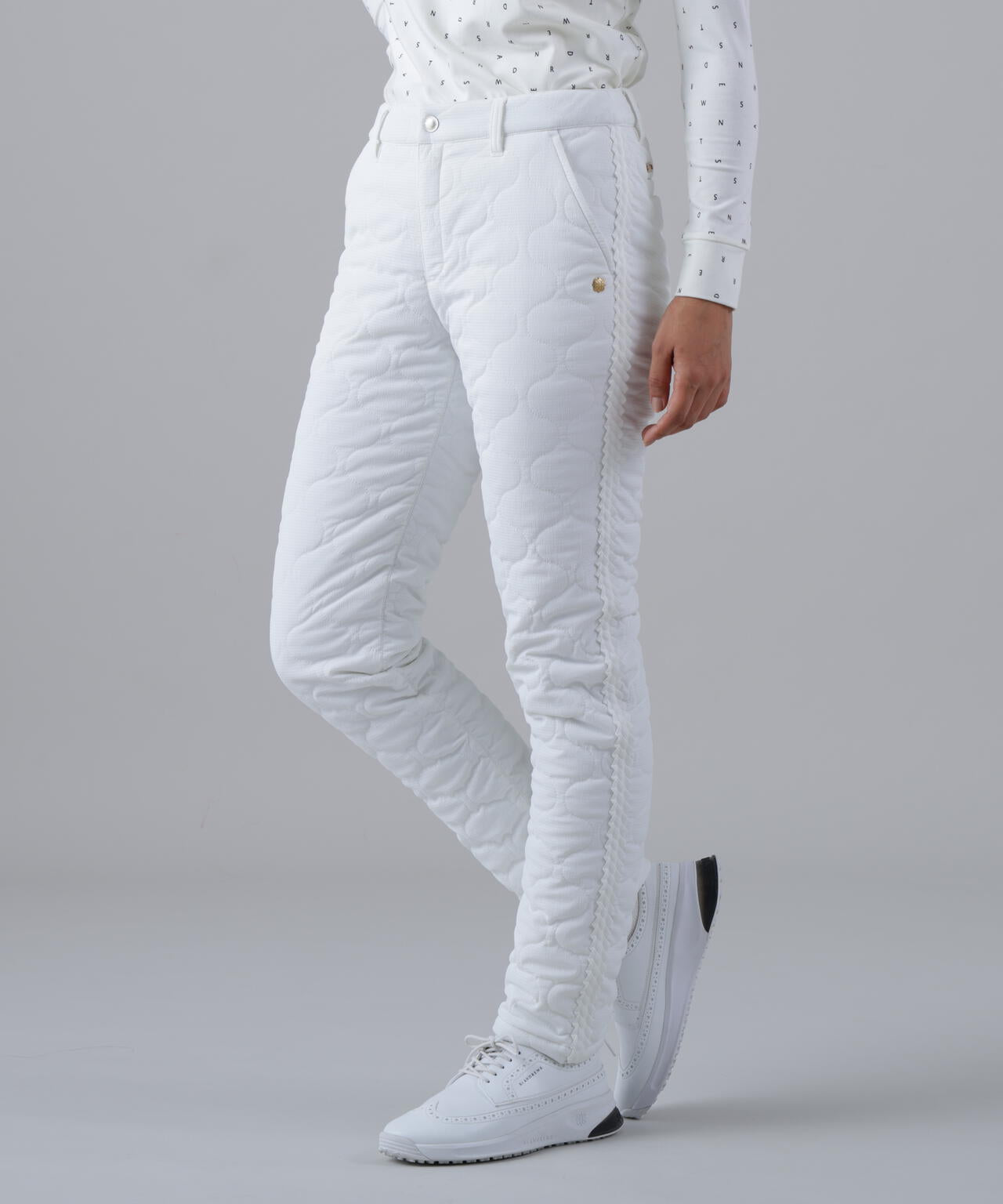 ウェーブストレッチ中綿パンツ (WOMENS)