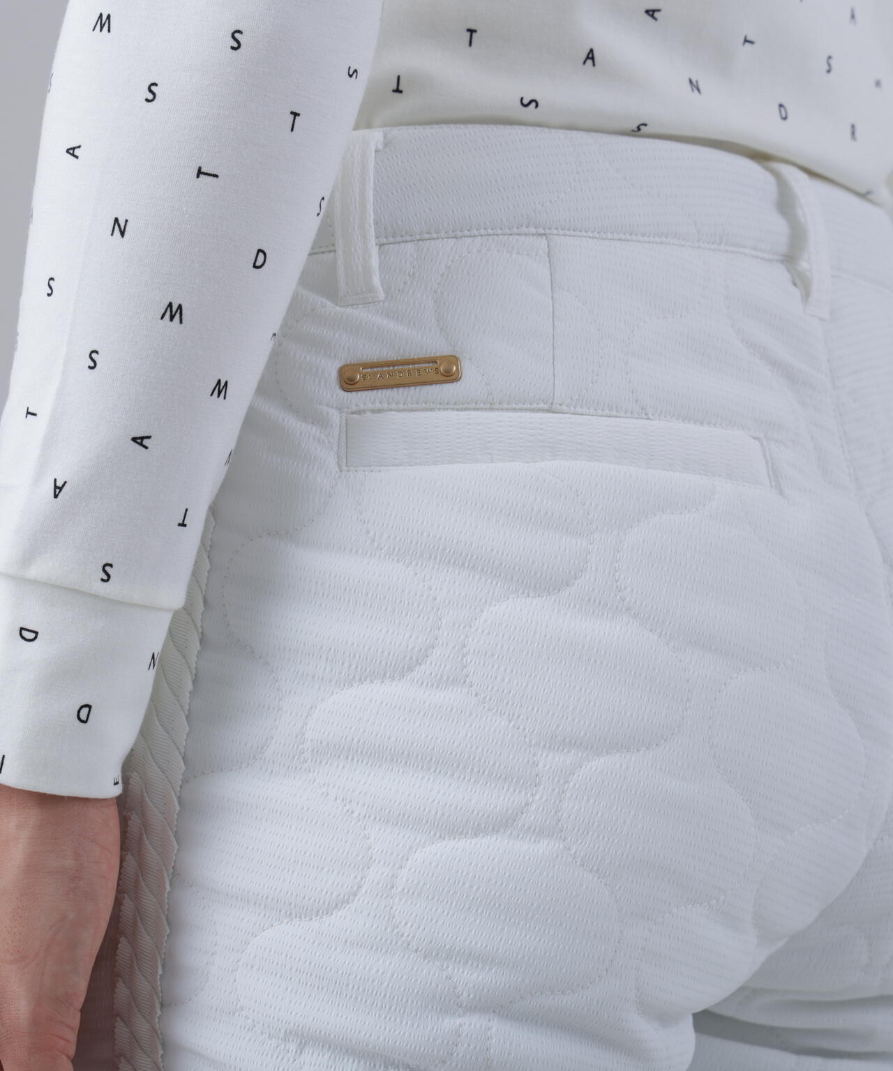 ウェーブストレッチ中綿パンツ (WOMENS)