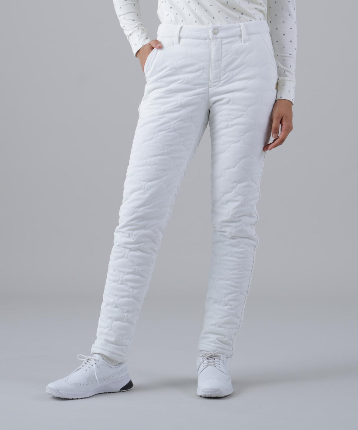 ウェーブストレッチ中綿パンツ (WOMENS)