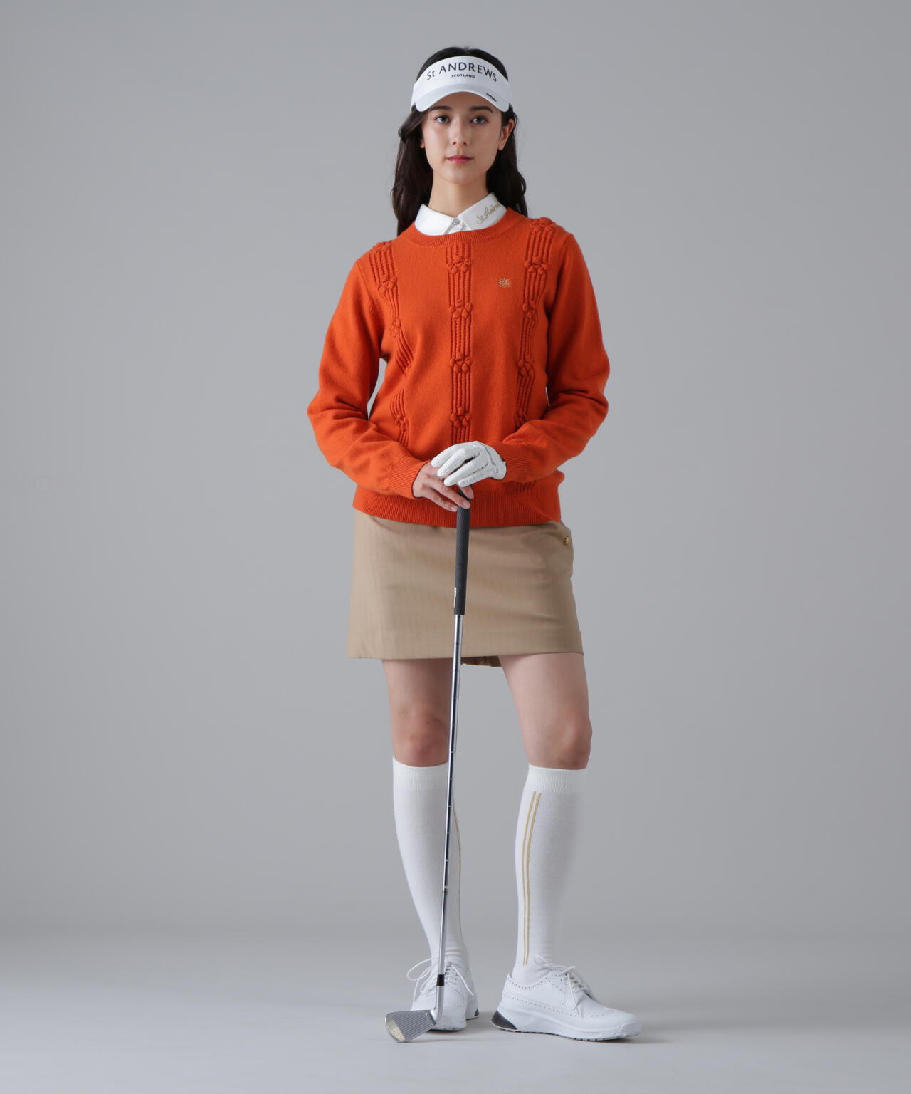 ピンストライプスカート (WOMENS)