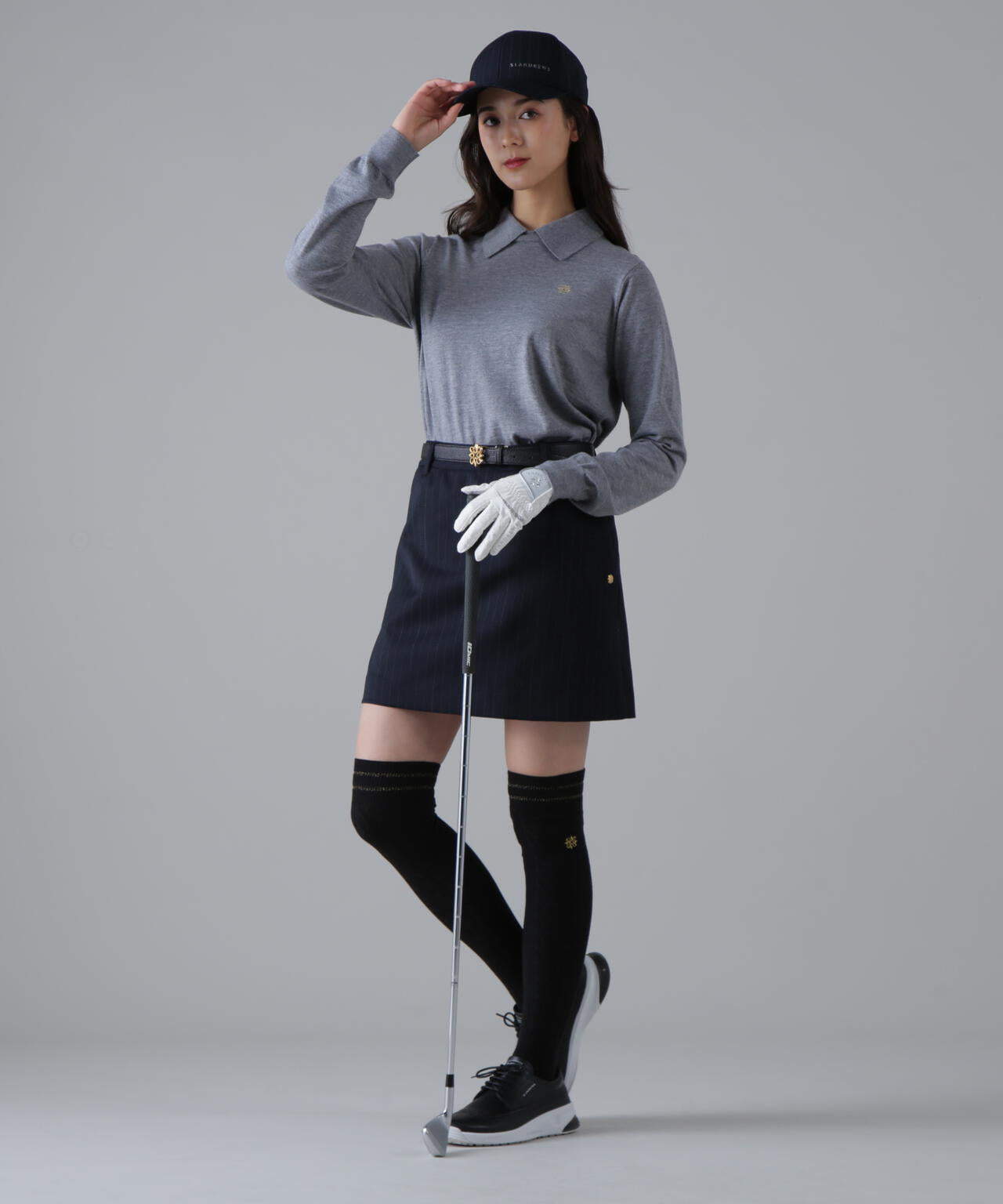 ピンストライプスカート (WOMENS)