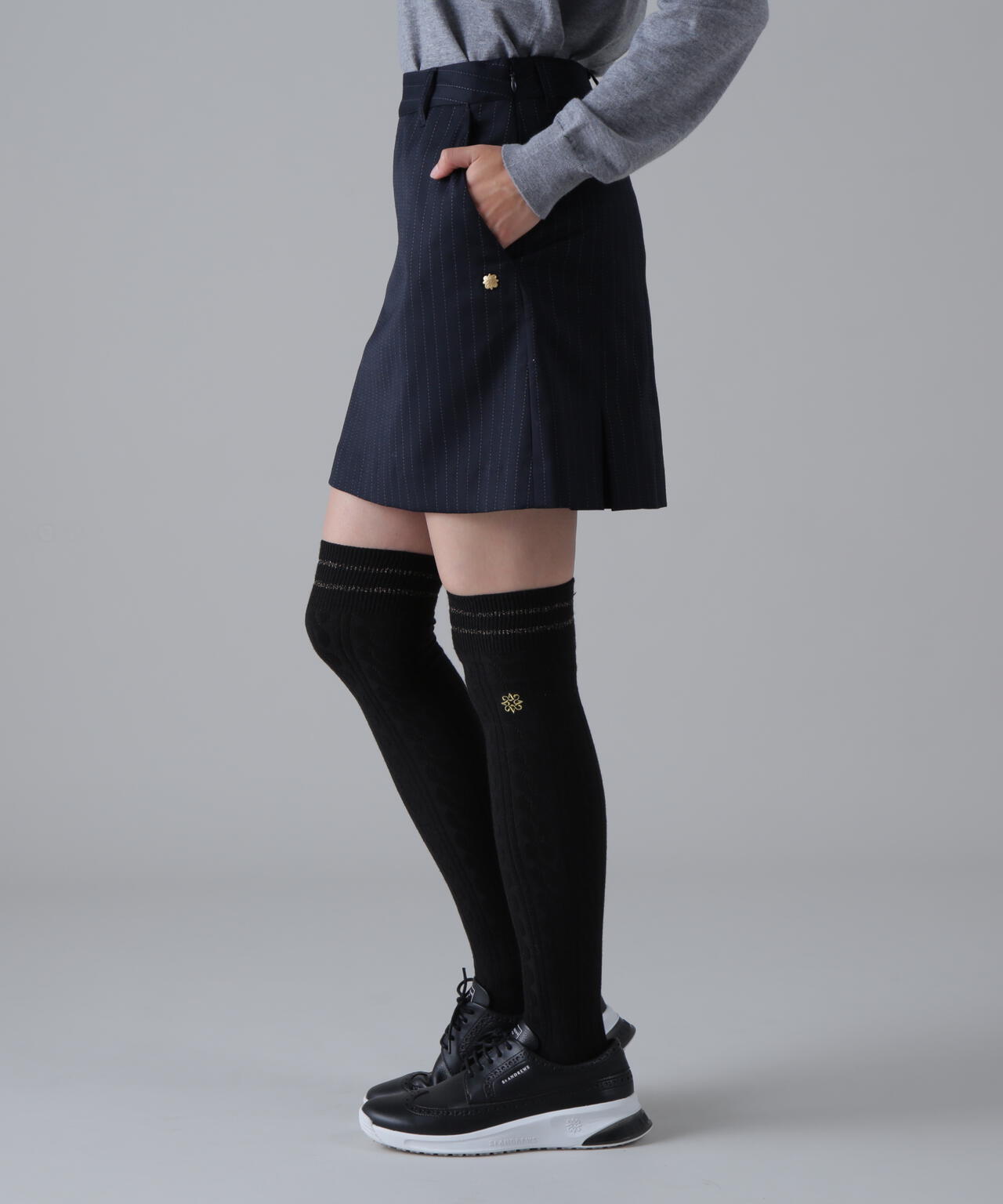 ピンストライプスカート (WOMENS)