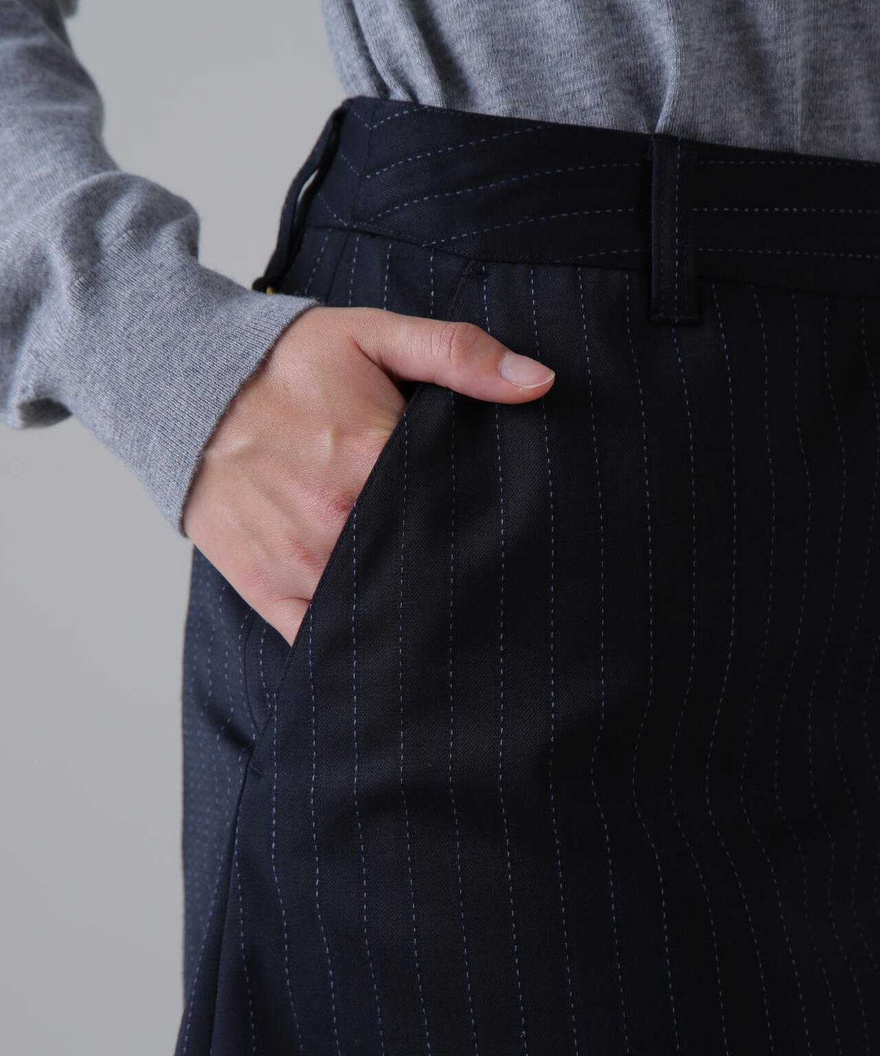 ピンストライプスカート (WOMENS)