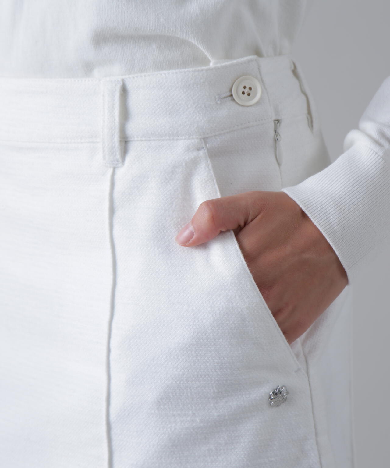 ドビーストレッチ起毛スカート (WOMENS)