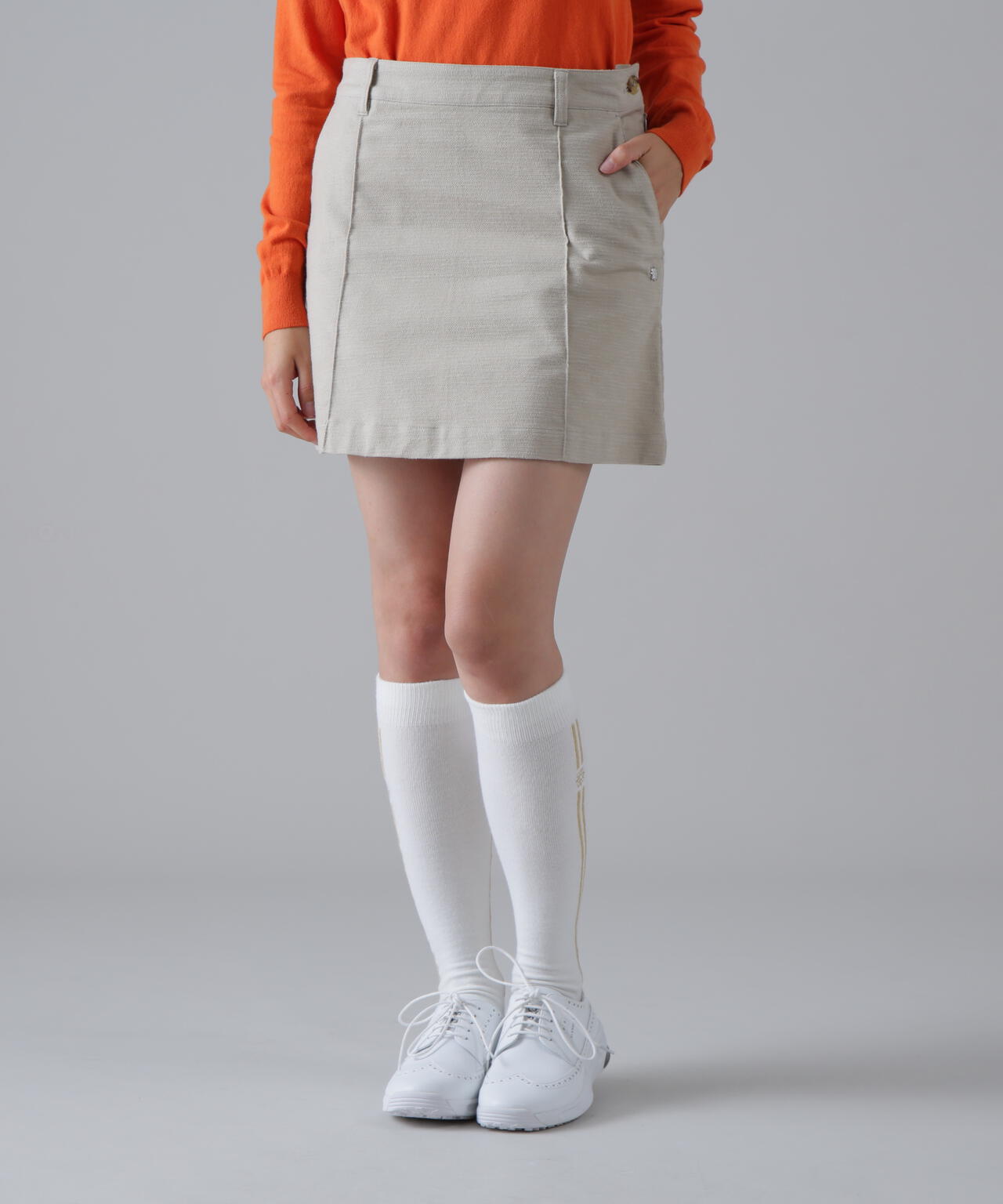 ドビーストレッチ起毛スカート (WOMENS)