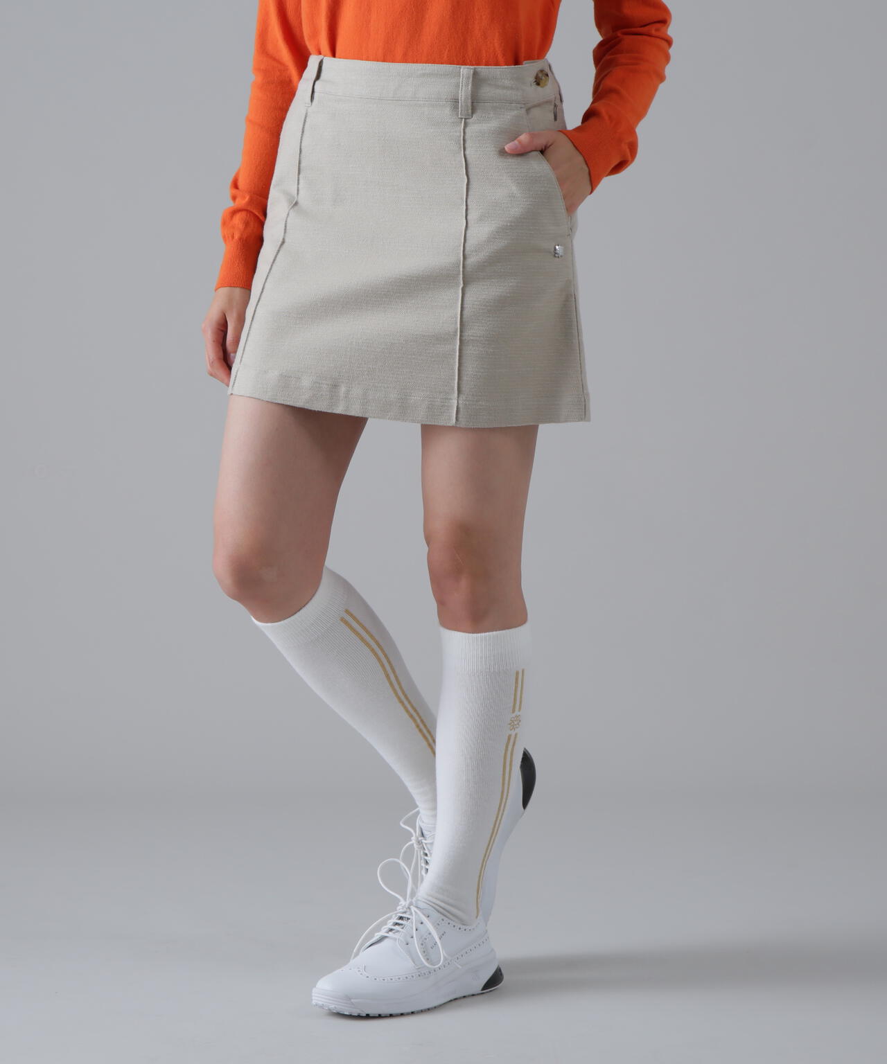 ドビーストレッチ起毛スカート (WOMENS)