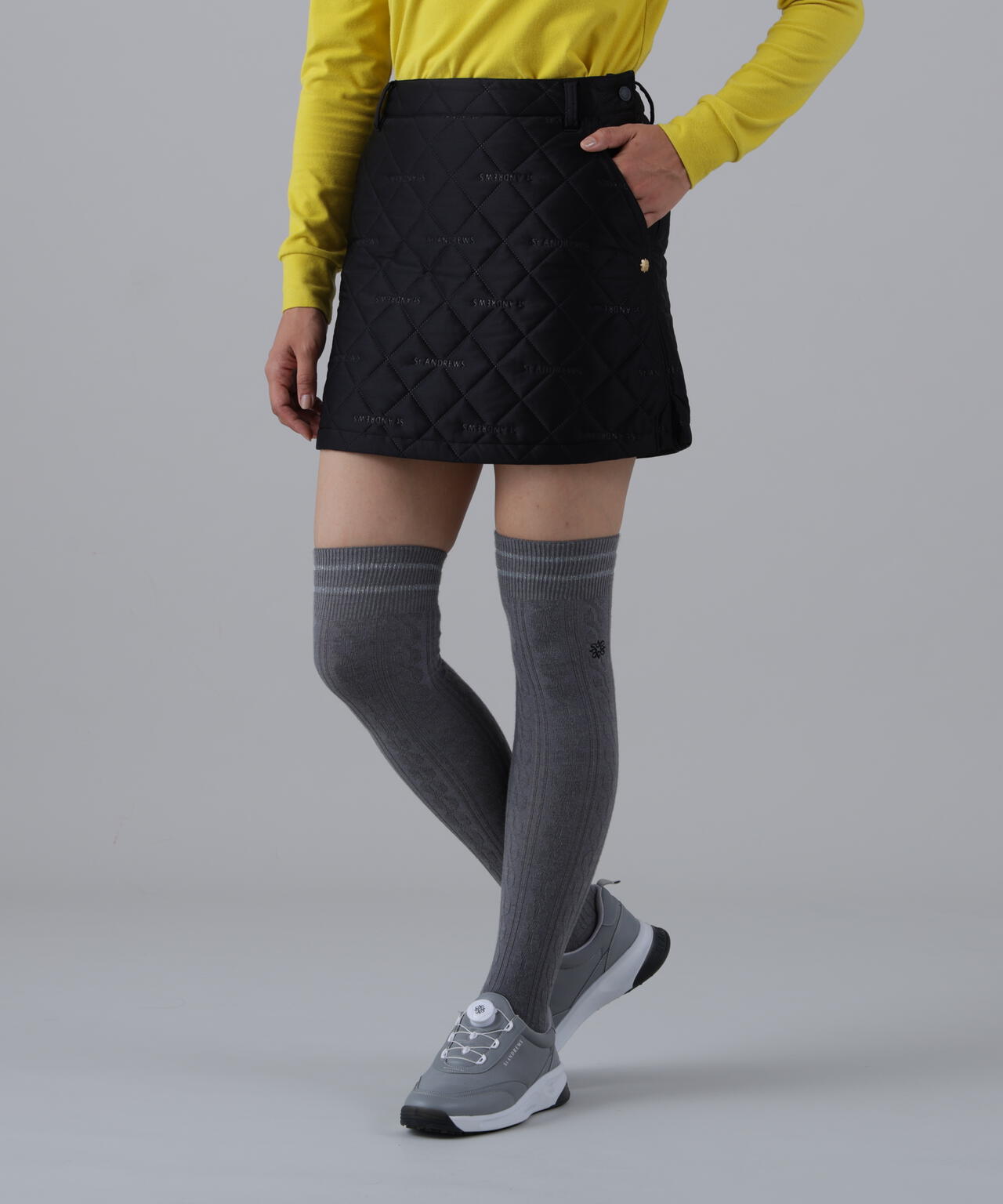 ロゴピンソニック中綿スカート (WOMENS)