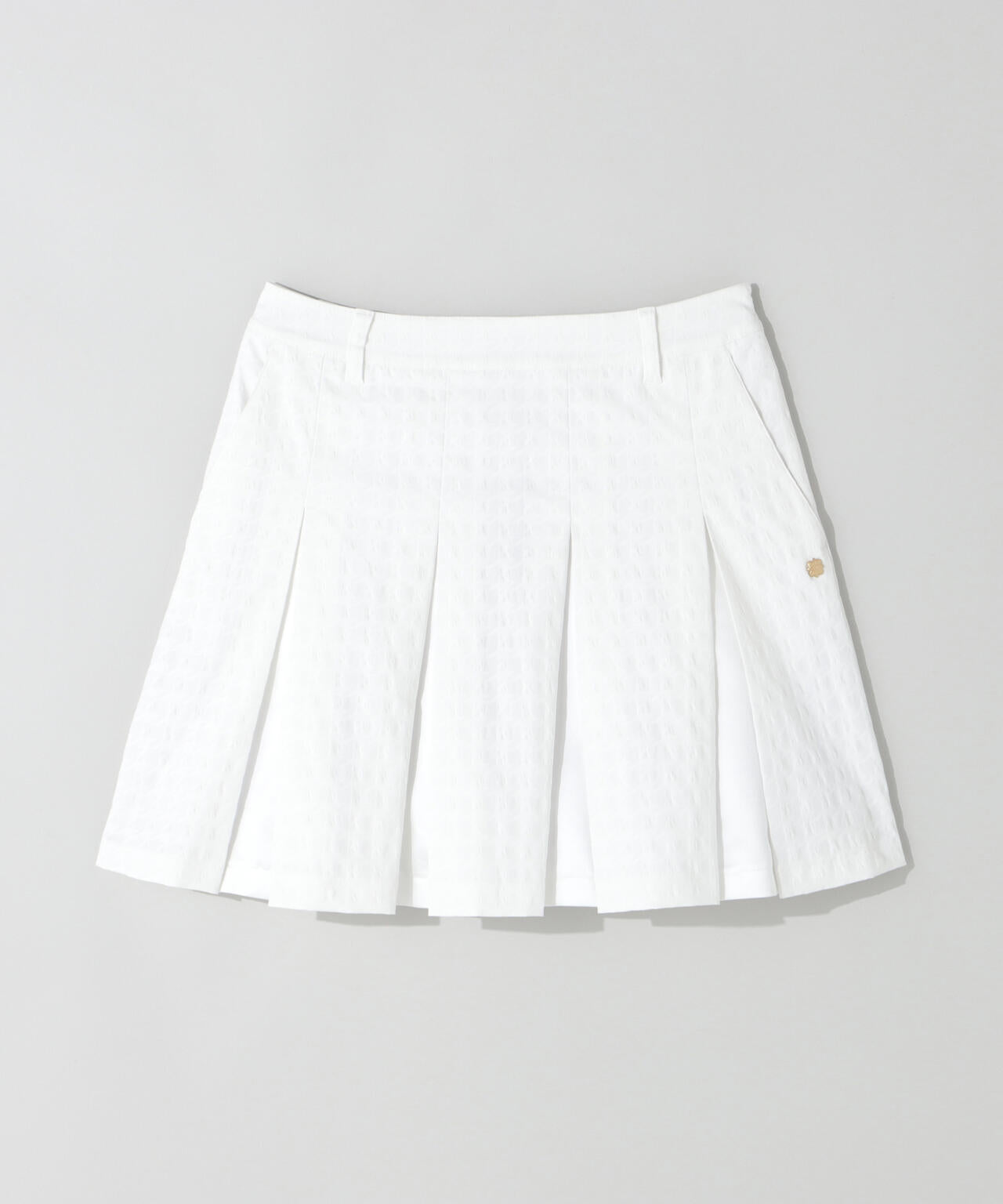 千鳥楊柳ストレッチスカート (WOMENS)