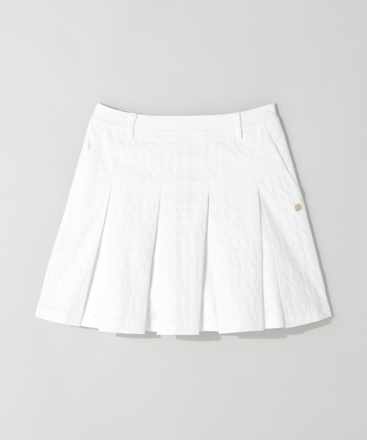 千鳥楊柳ストレッチスカート (WOMENS)