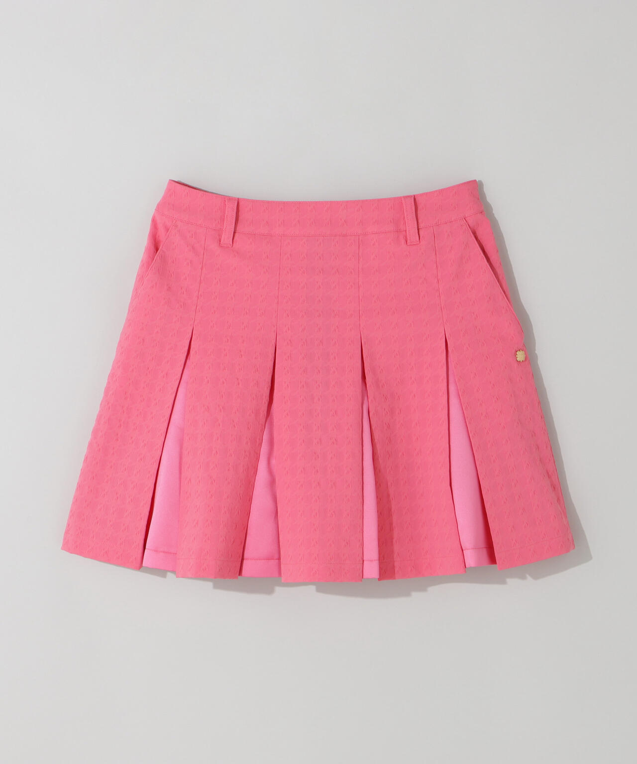 千鳥楊柳ストレッチスカート (WOMENS)