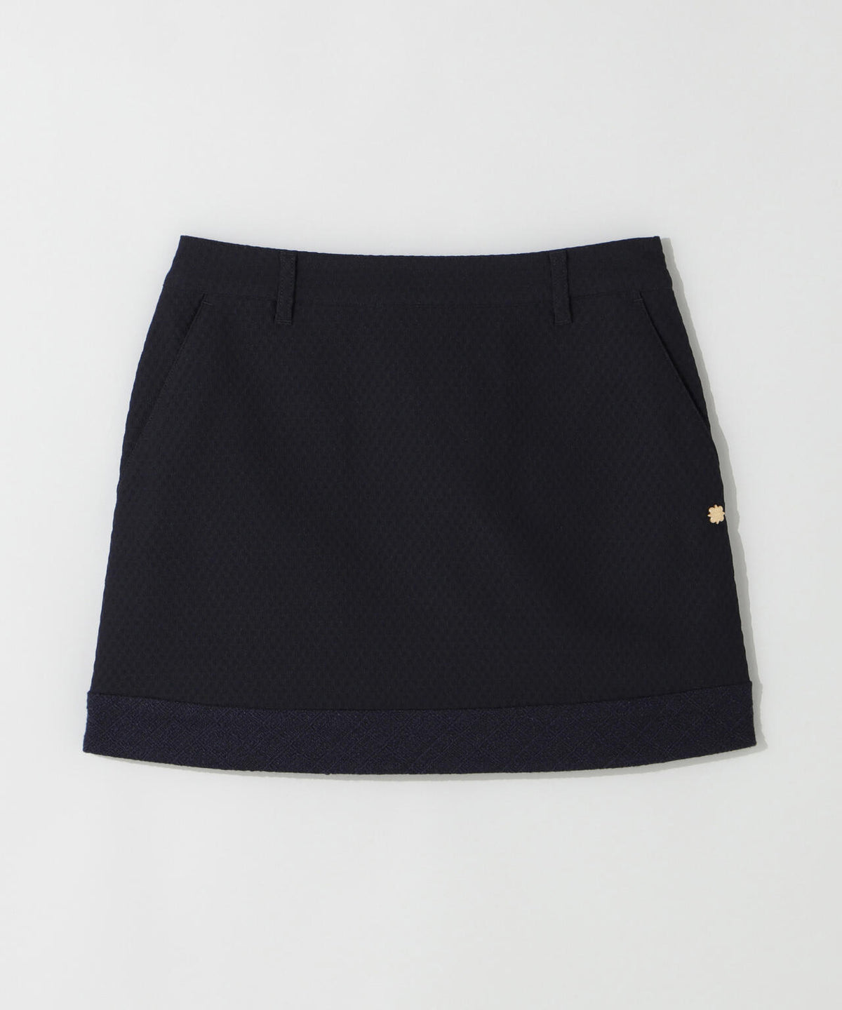 サッカージオメトリックジャガードスカート (WOMENS)