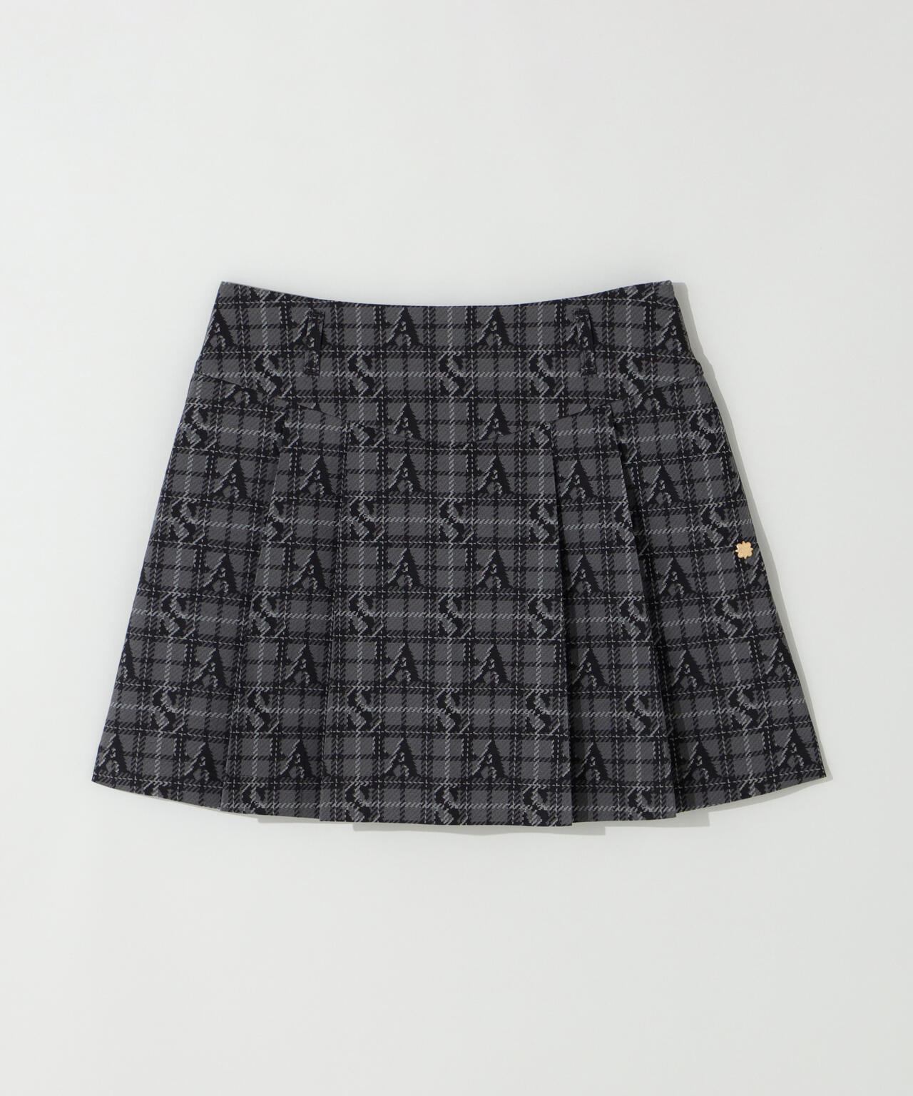 ロゴチェックジャガードスカート (WOMENS)