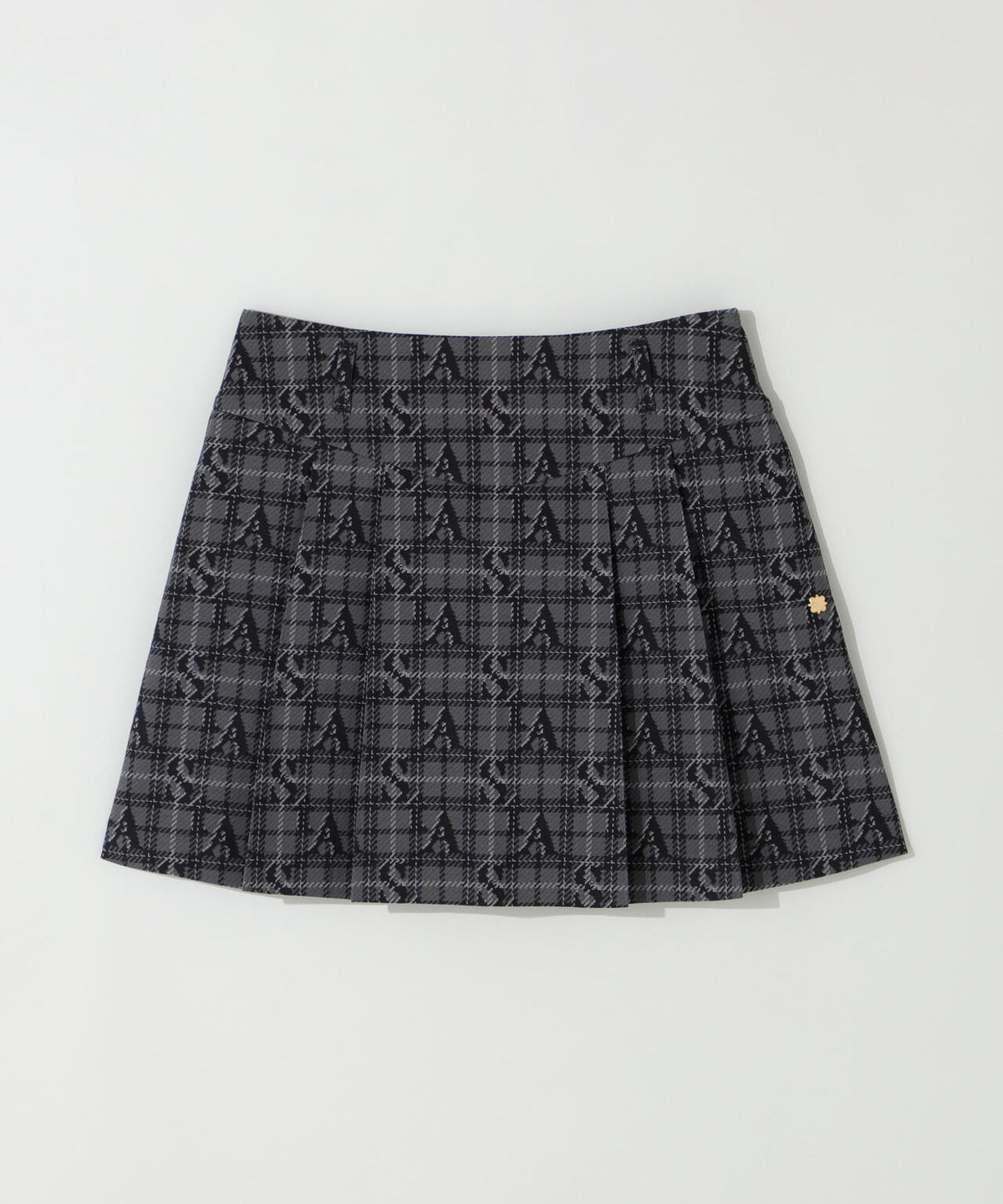 ロゴチェックジャガードスカート (WOMENS)