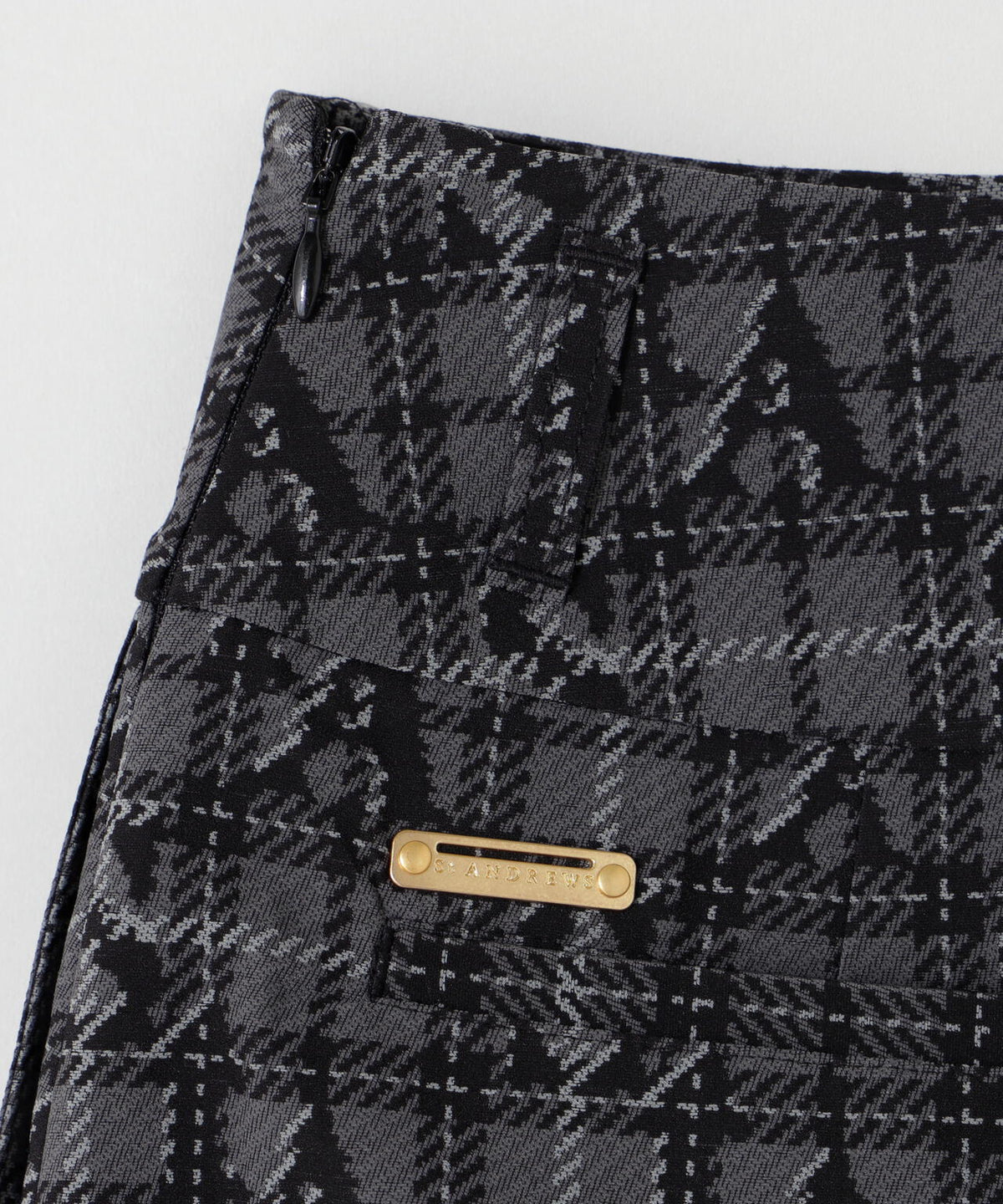 ロゴチェックジャガードスカート (WOMENS)