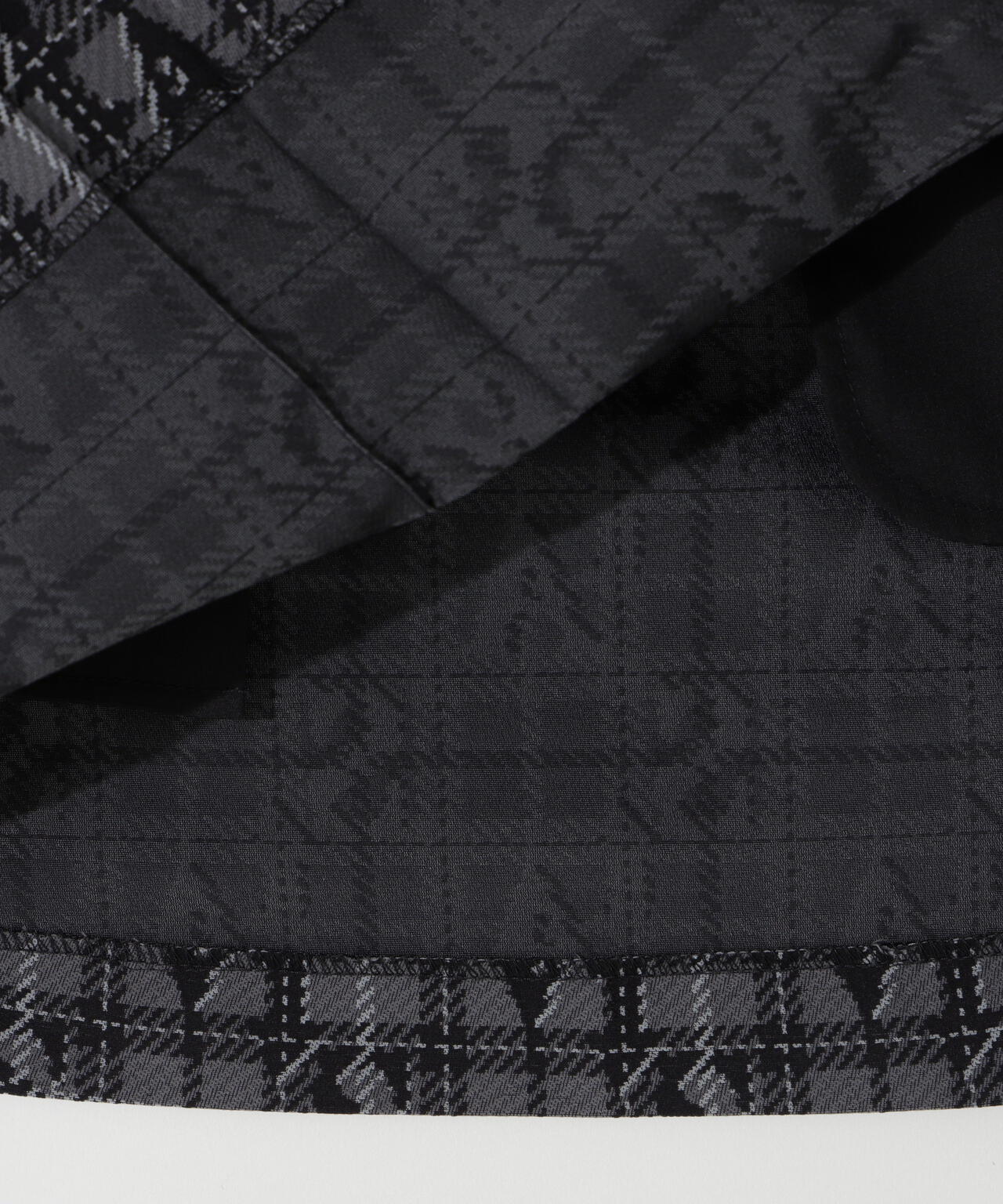 ロゴチェックジャガードスカート (WOMENS)