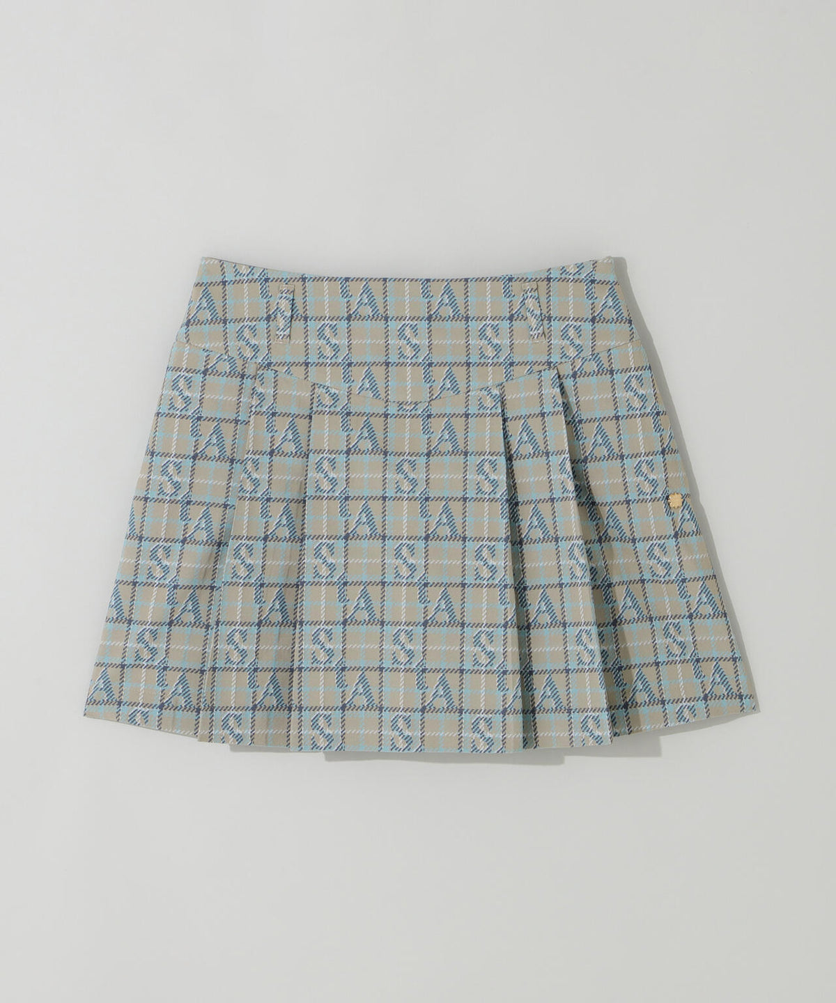 ロゴチェックジャガードスカート (WOMENS)