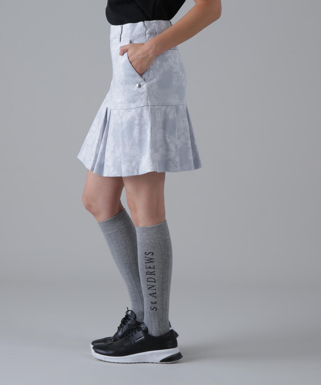 ボニースコットランドジャガードスカート (WOMENS)