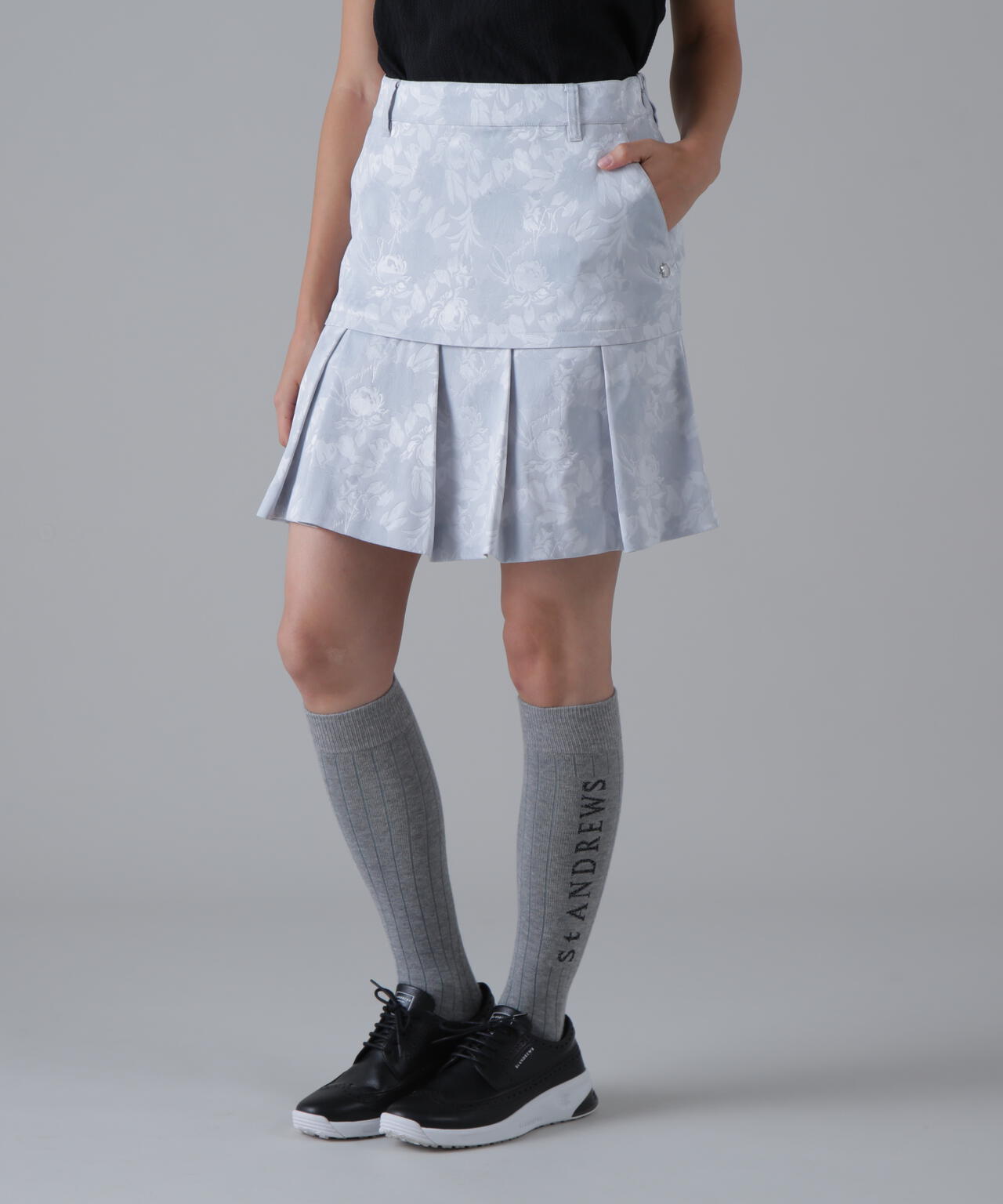 ボニースコットランドジャガードスカート (WOMENS)