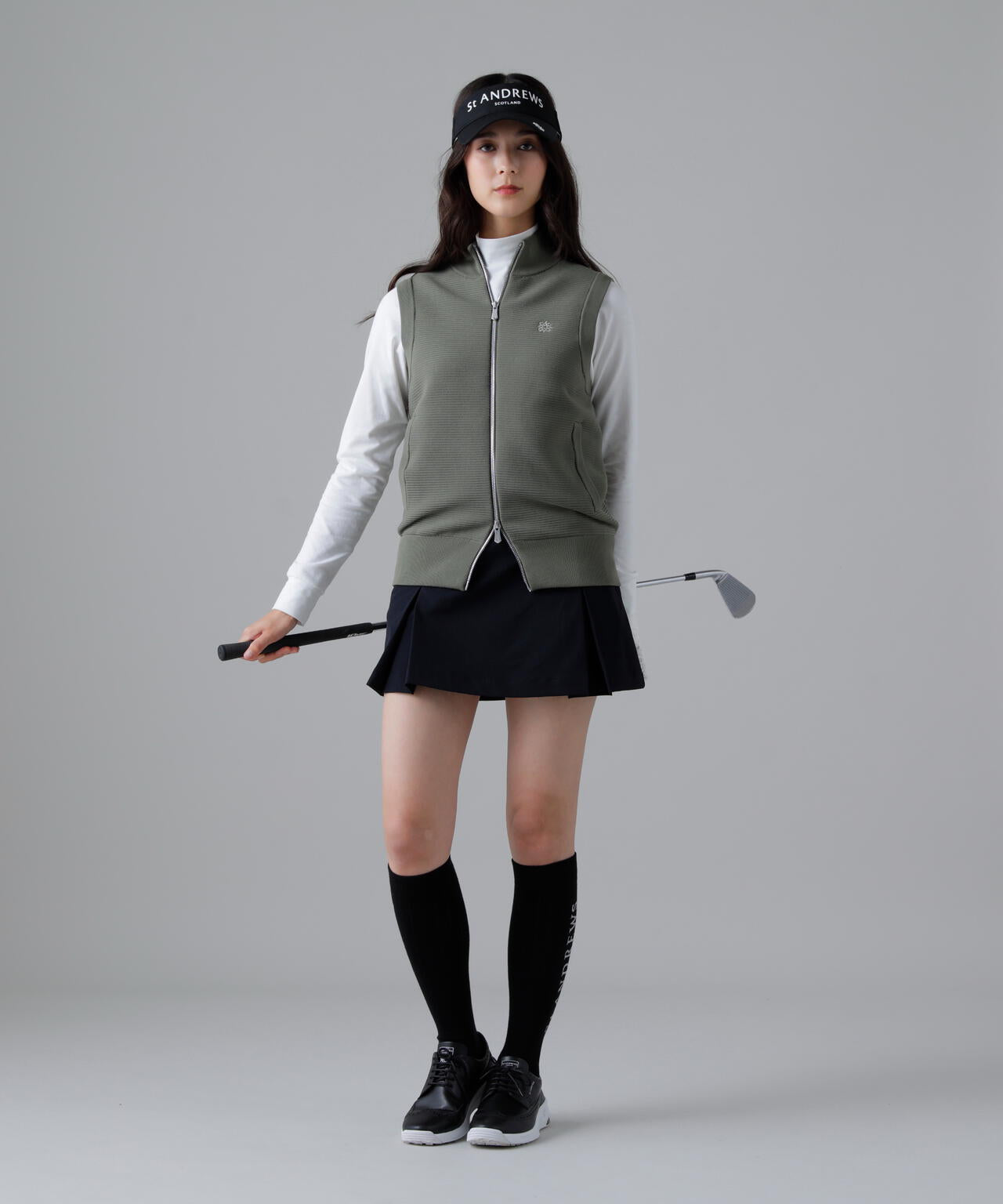 二重織2WAYストレッチスカート (WOMENS)