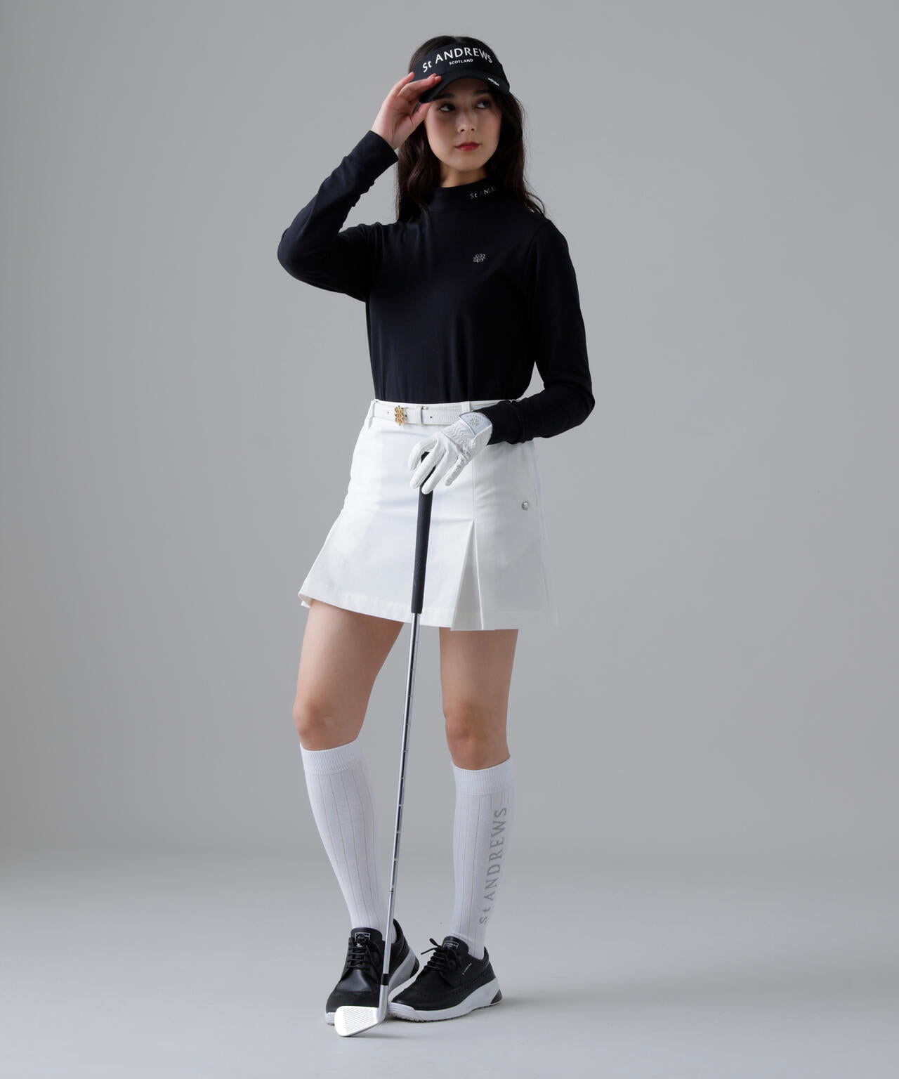 二重織2WAYストレッチスカート (WOMENS)