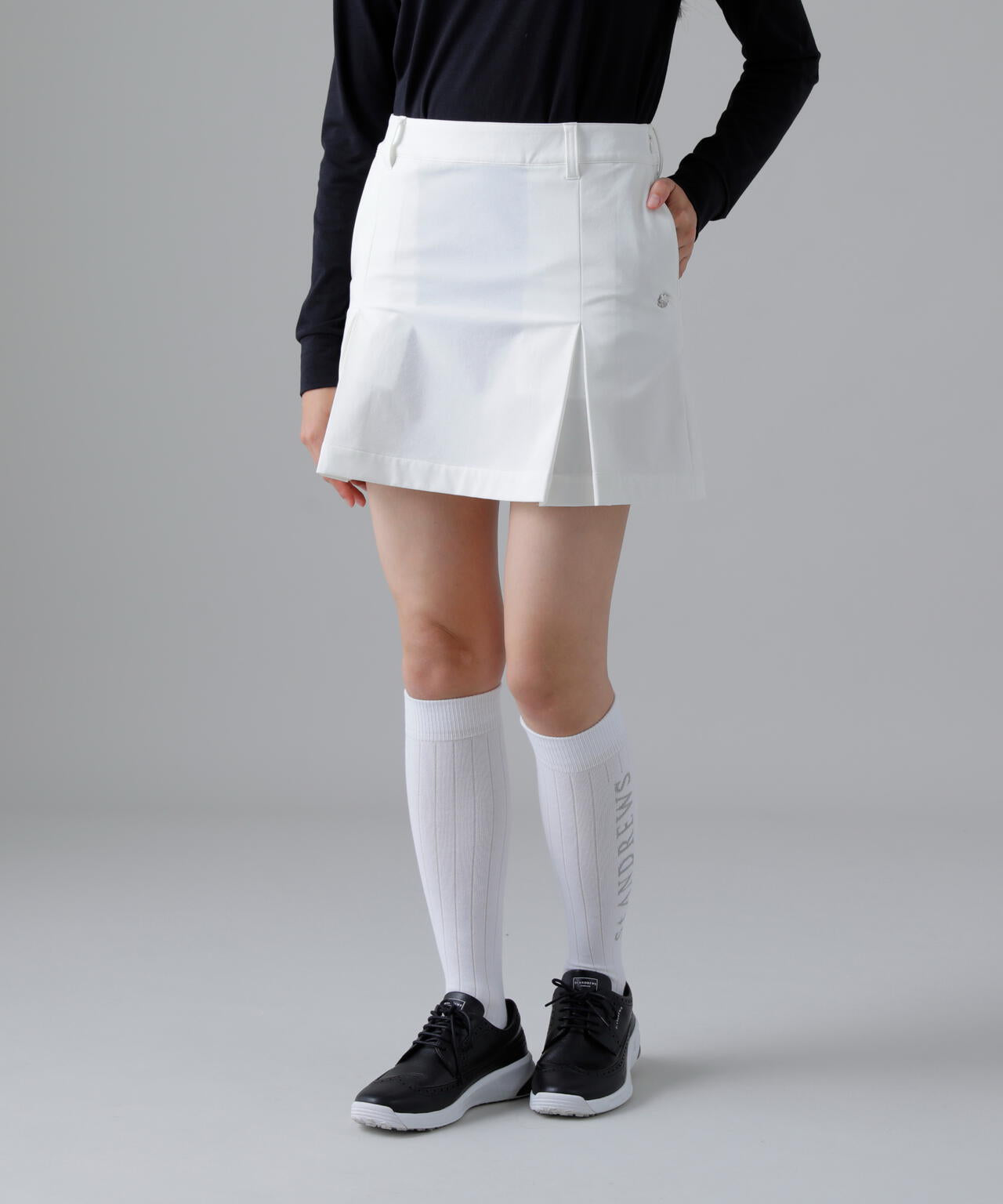 二重織2WAYストレッチスカート (WOMENS)