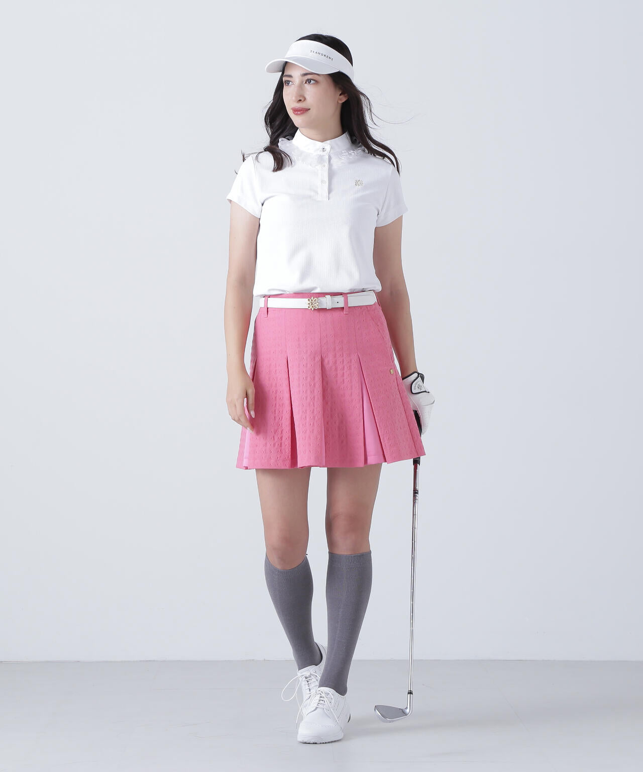 SPXジャガードUV半袖シャツ (WOMENS)