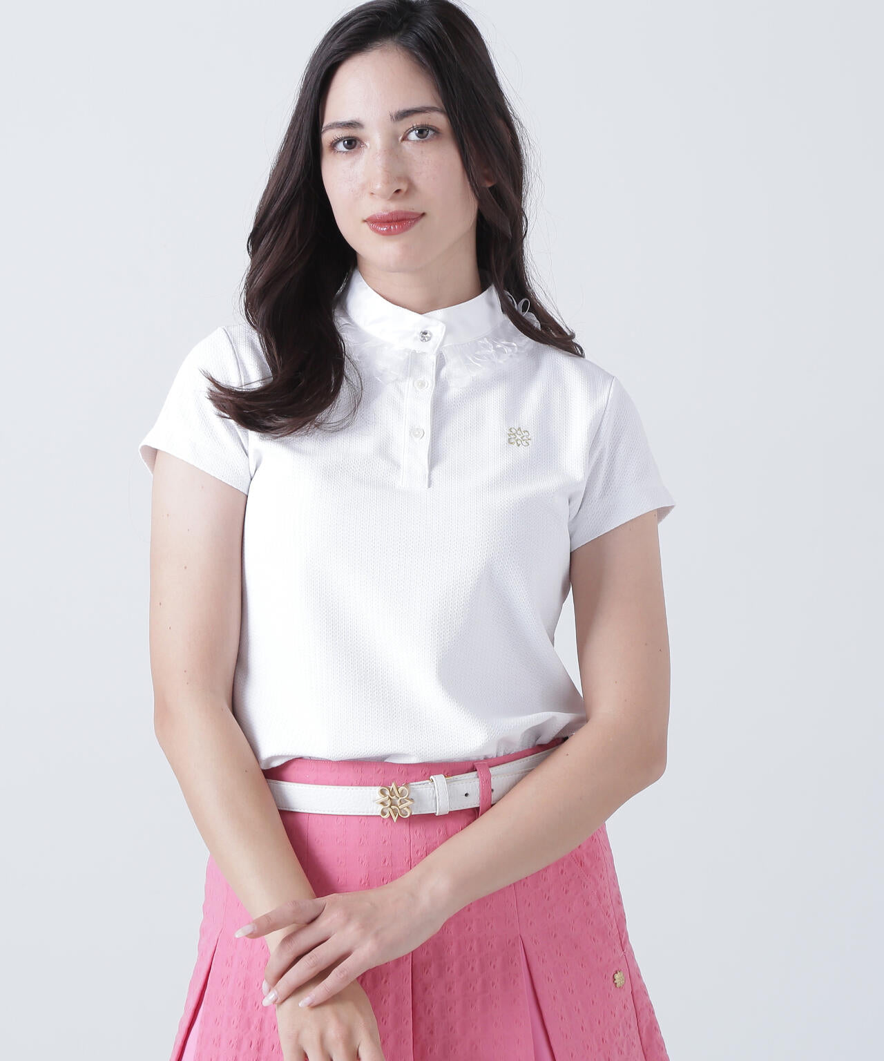 SPXジャガードUV半袖シャツ (WOMENS)