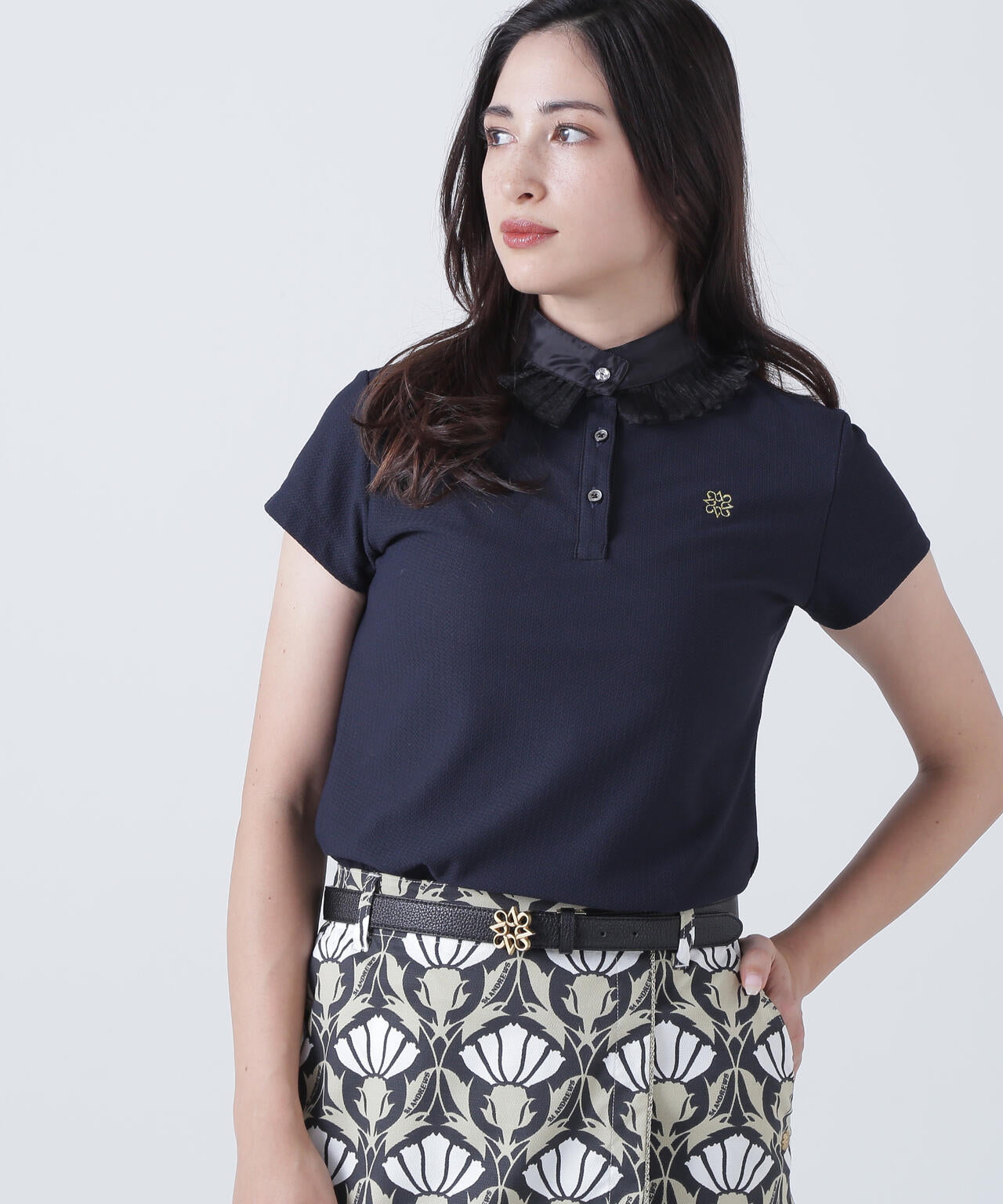 SPXジャガードUV半袖シャツ (WOMENS)