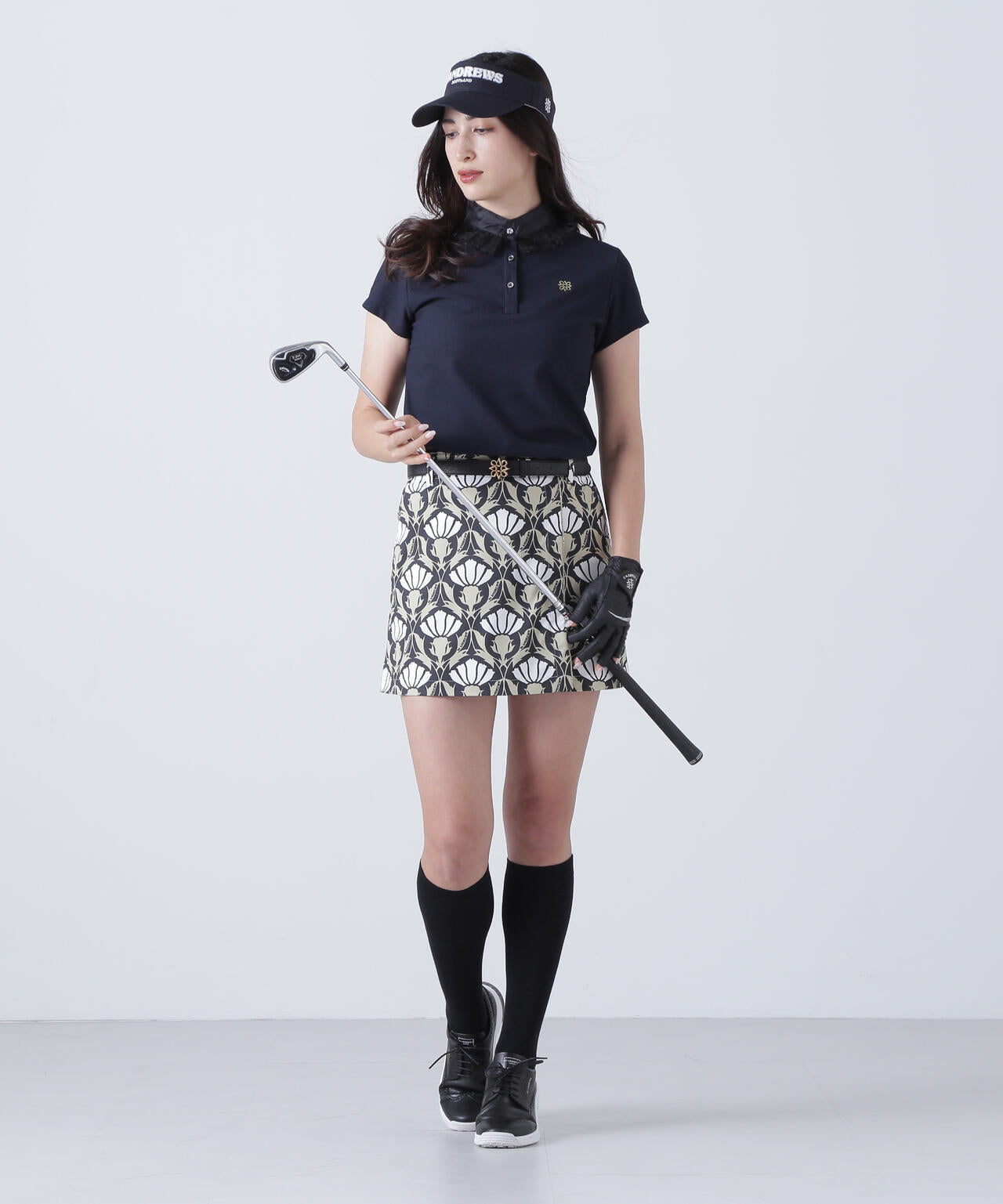 SPXジャガードUV半袖シャツ (WOMENS)