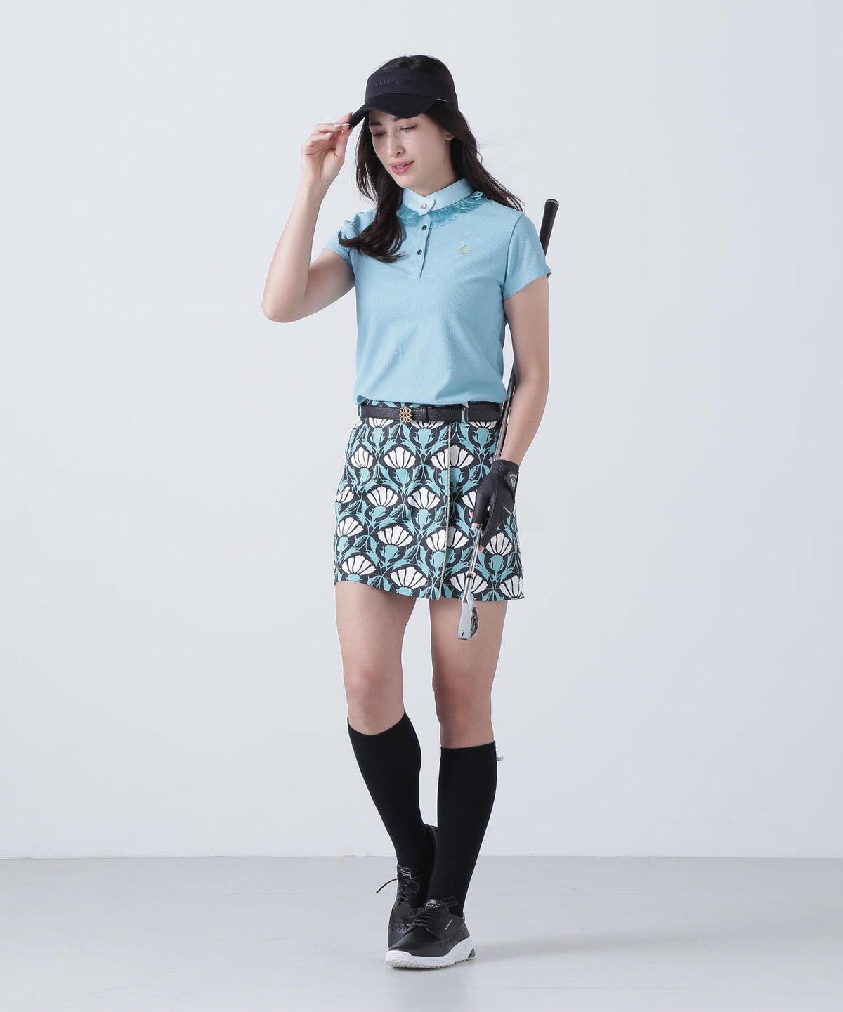 SPXジャガードUV半袖シャツ (WOMENS)