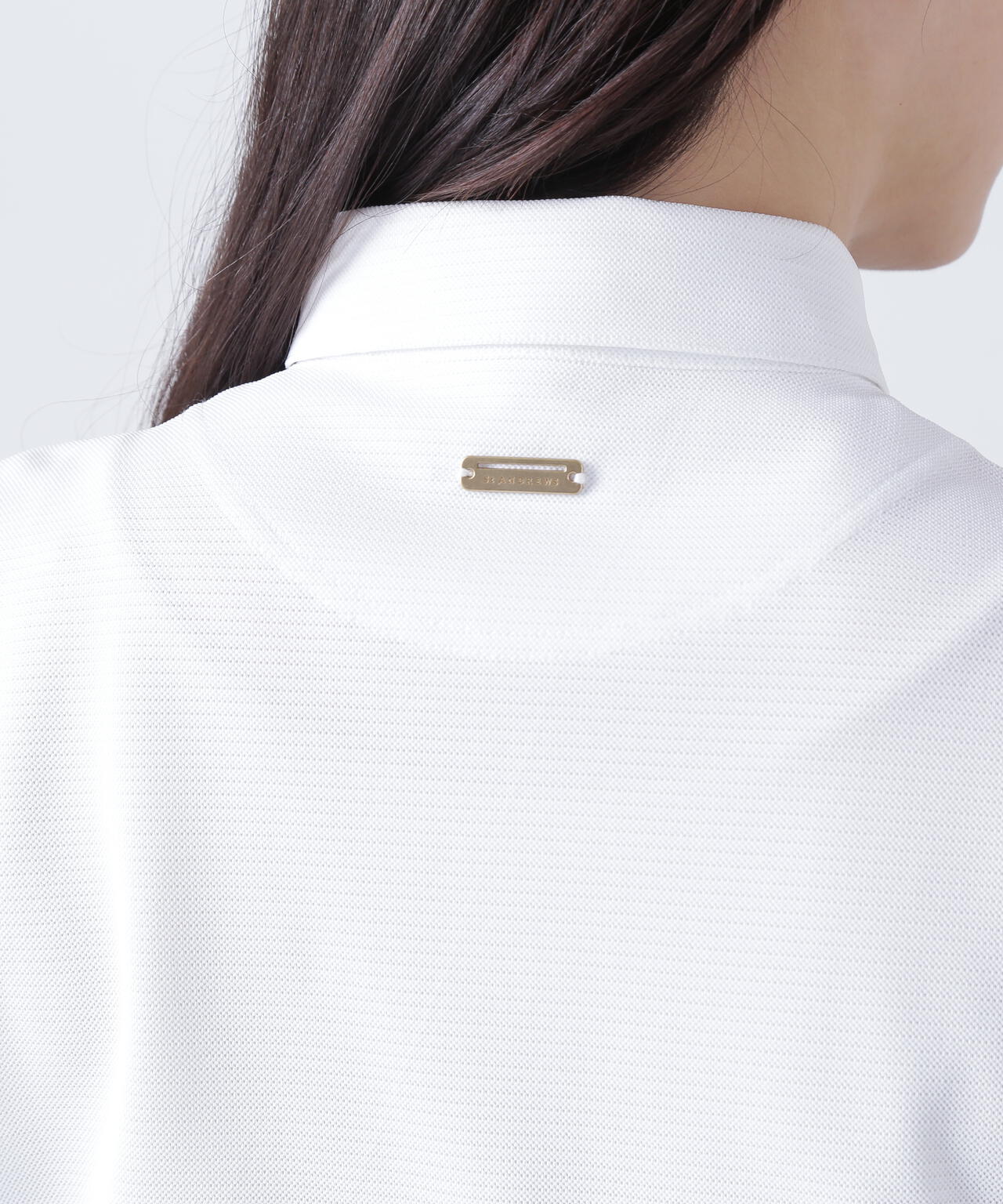 TEXBRIDシャドーボーダーカノコ半袖シャツ (WOMENS)