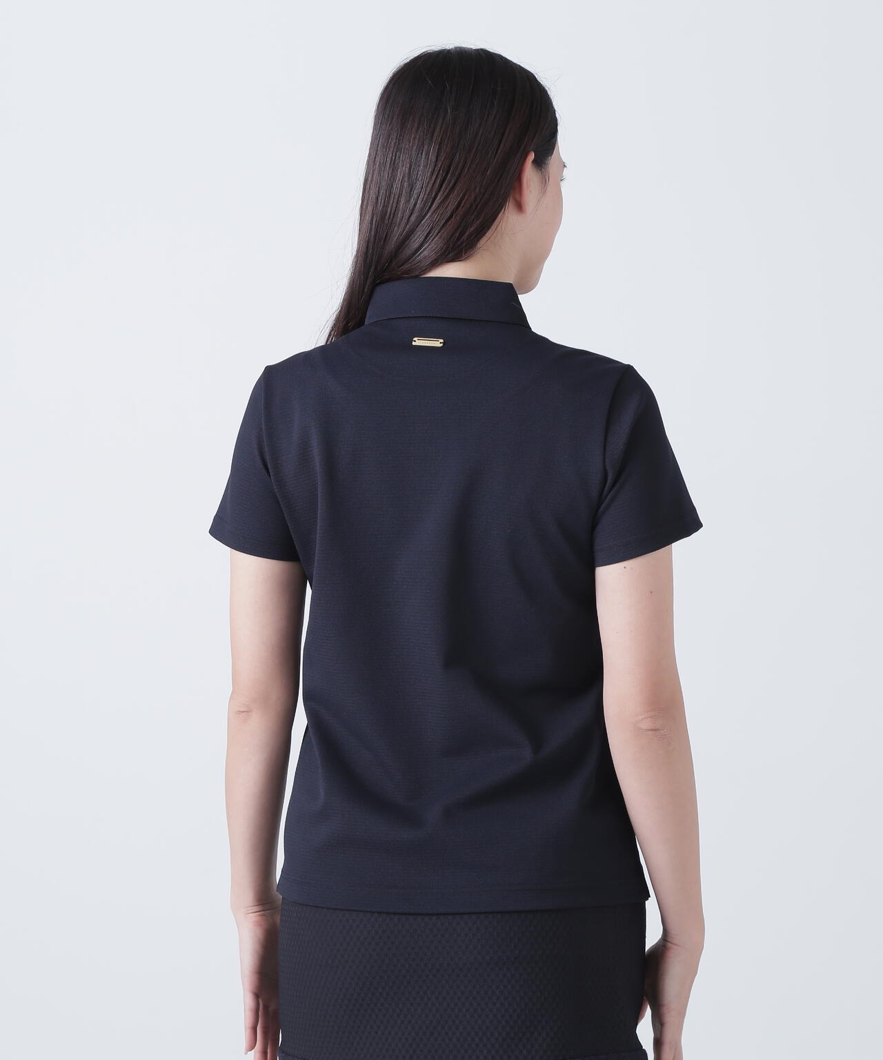 TEXBRIDシャドーボーダーカノコ半袖シャツ (WOMENS)