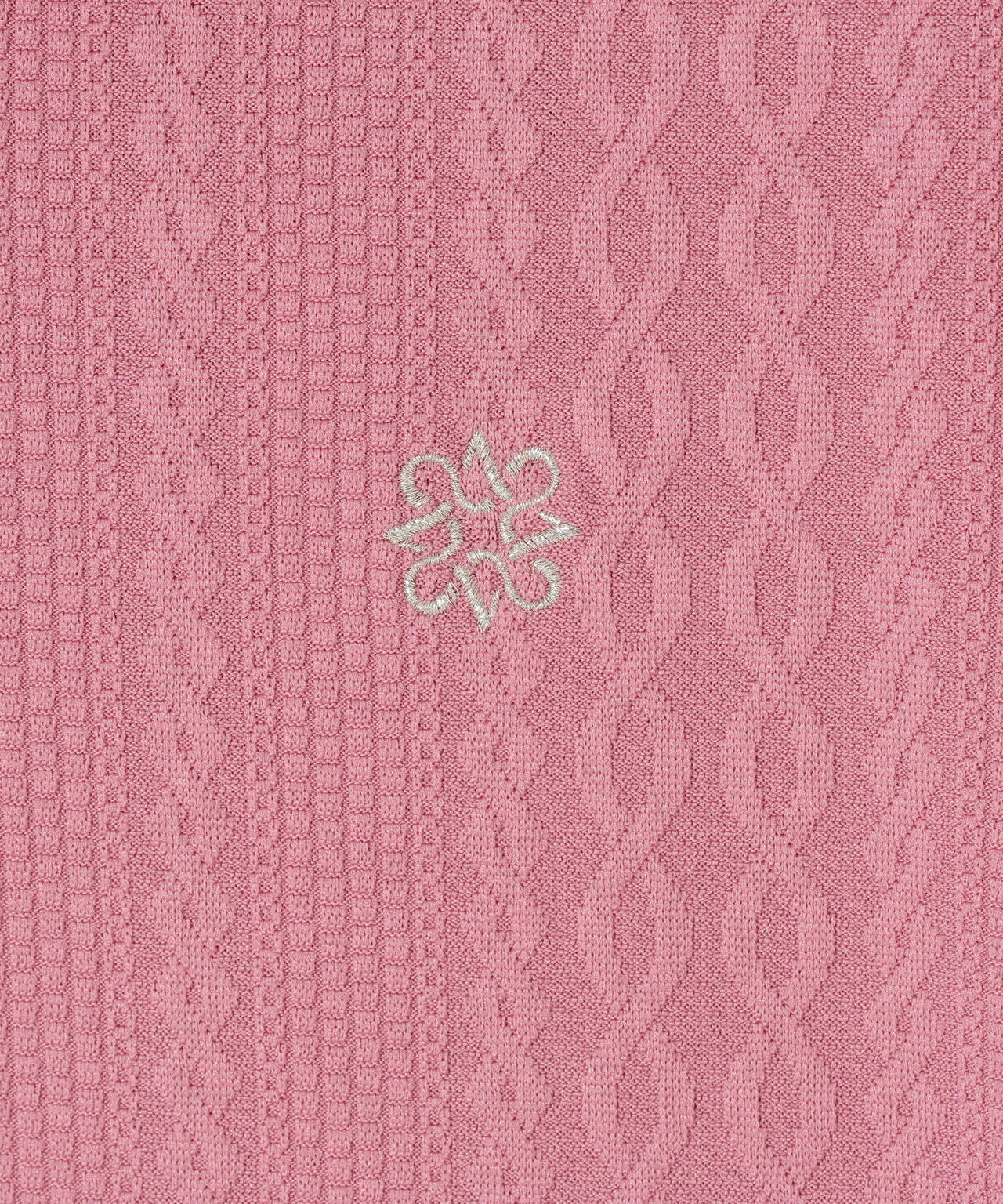 縄柄リンクス半袖シャツ (WOMENS)