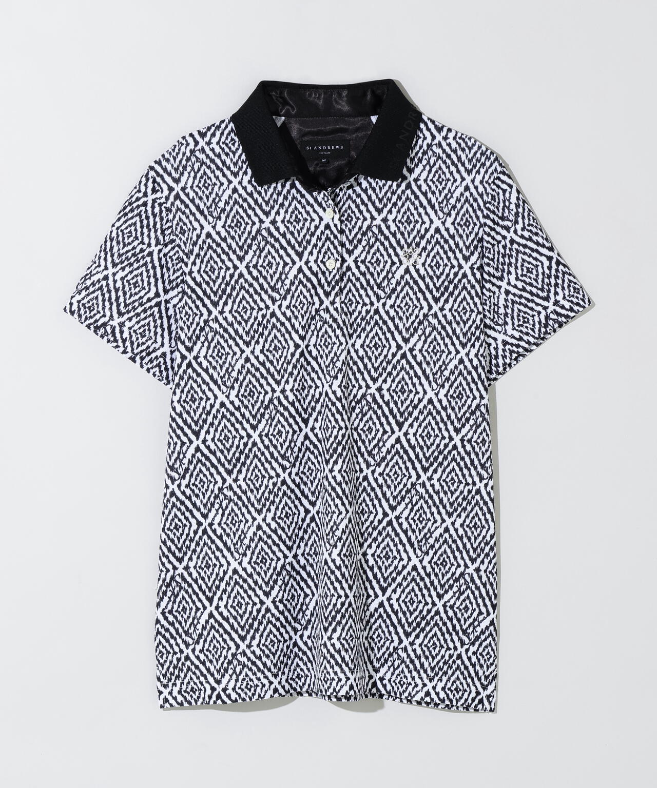 SPXダイヤプリント半袖ポロシャツ (WOMENS)
