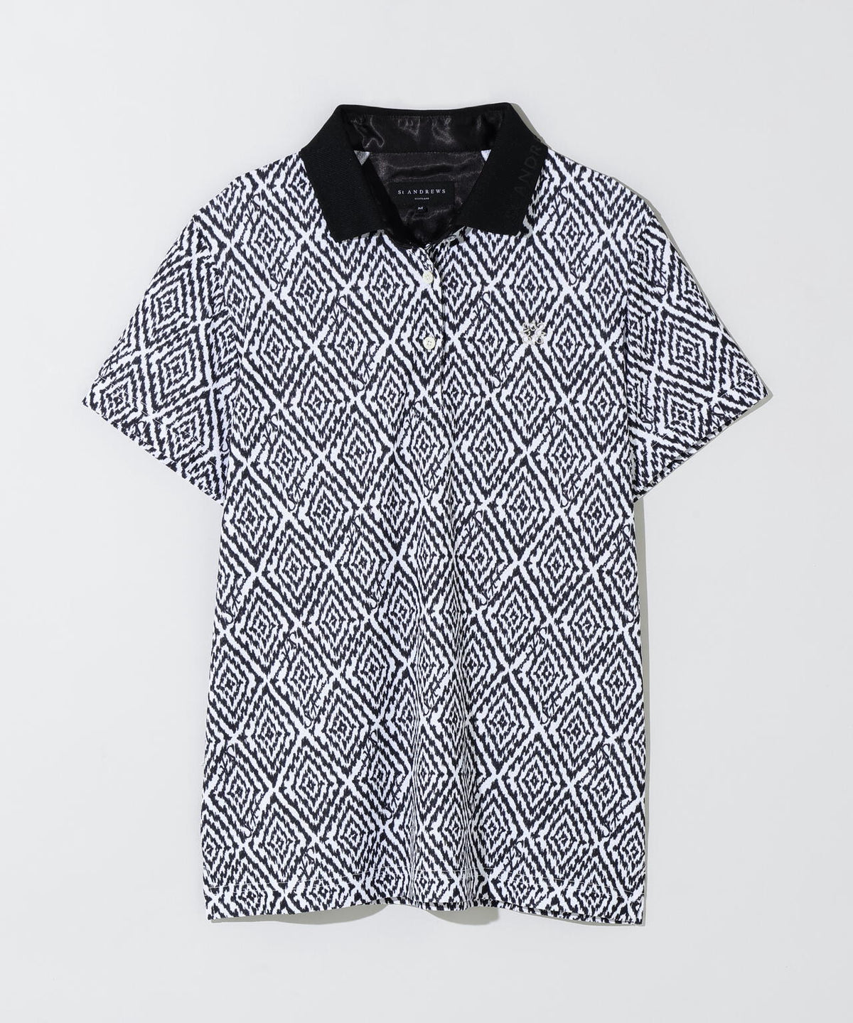 SPXダイヤプリント半袖ポロシャツ (WOMENS)