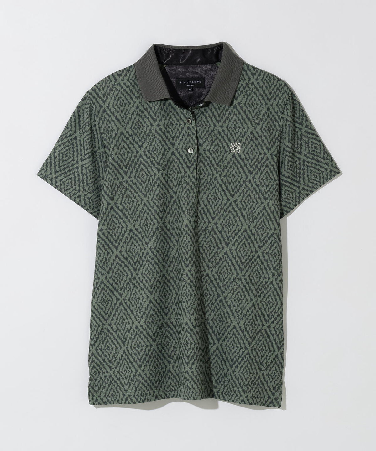 SPXダイヤプリント半袖ポロシャツ (WOMENS)