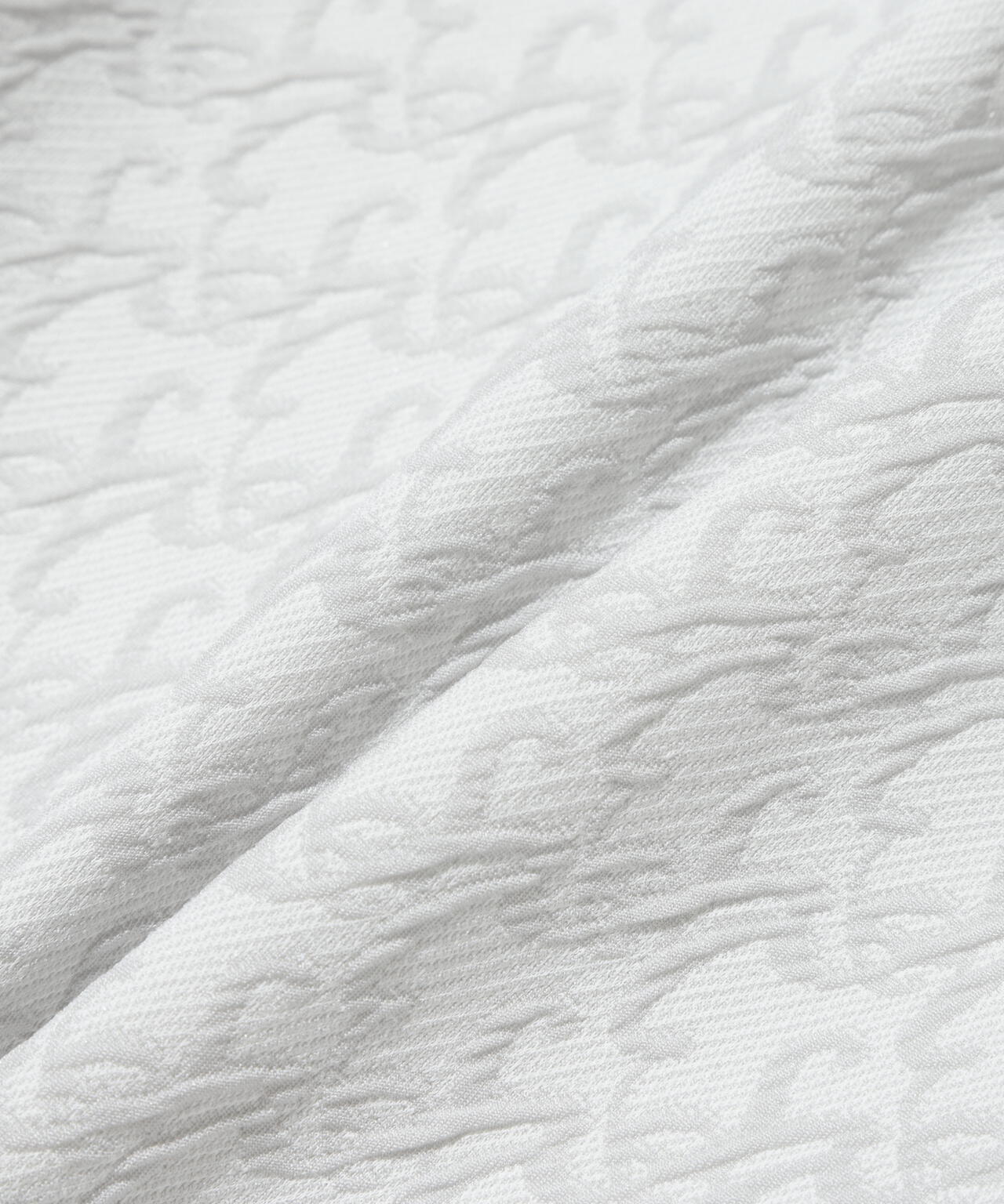 SAロゴふくれジャガード長袖シャツ (WOMENS)