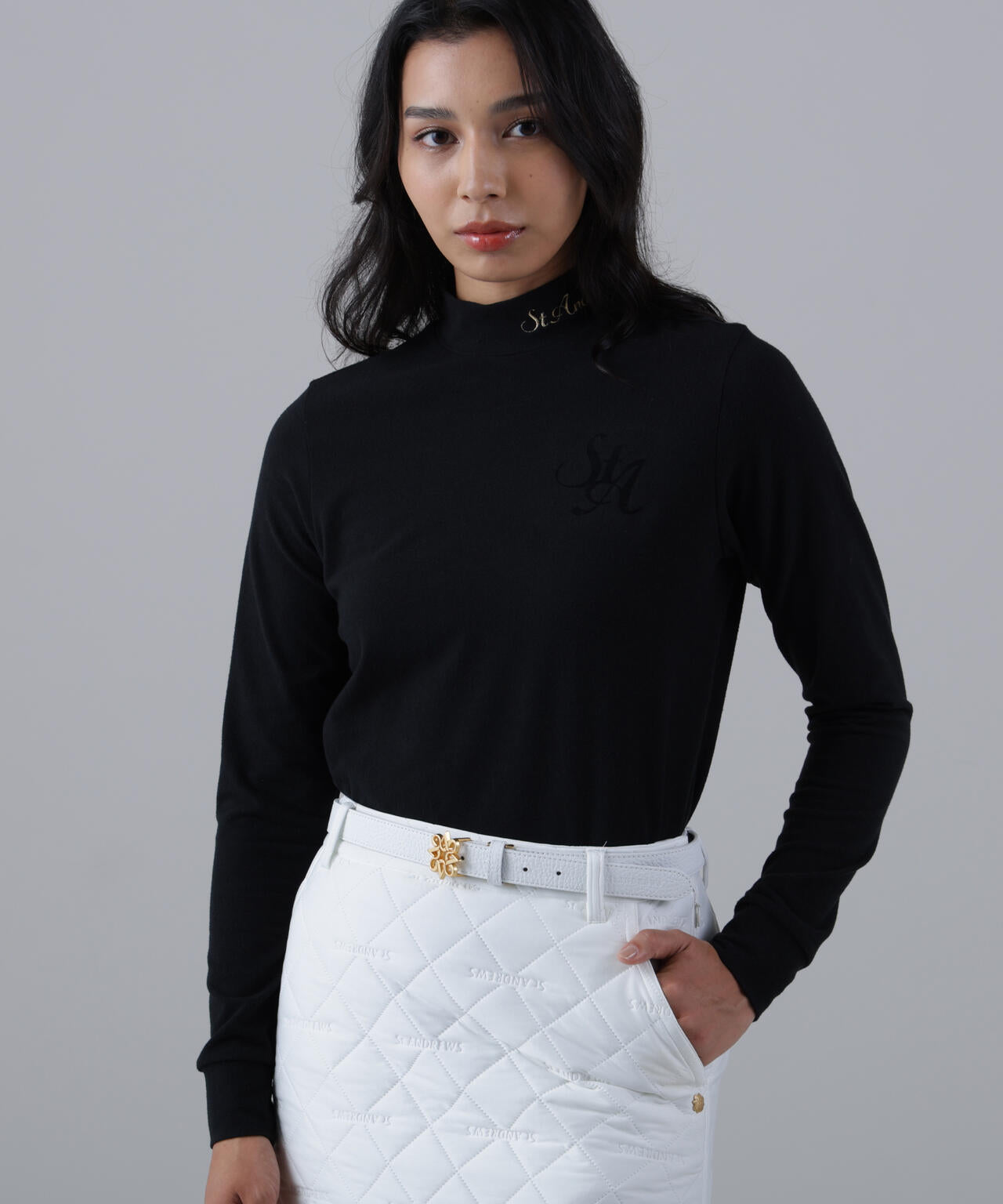 ソリストヒート長袖ハイネックカットソー (WOMENS)