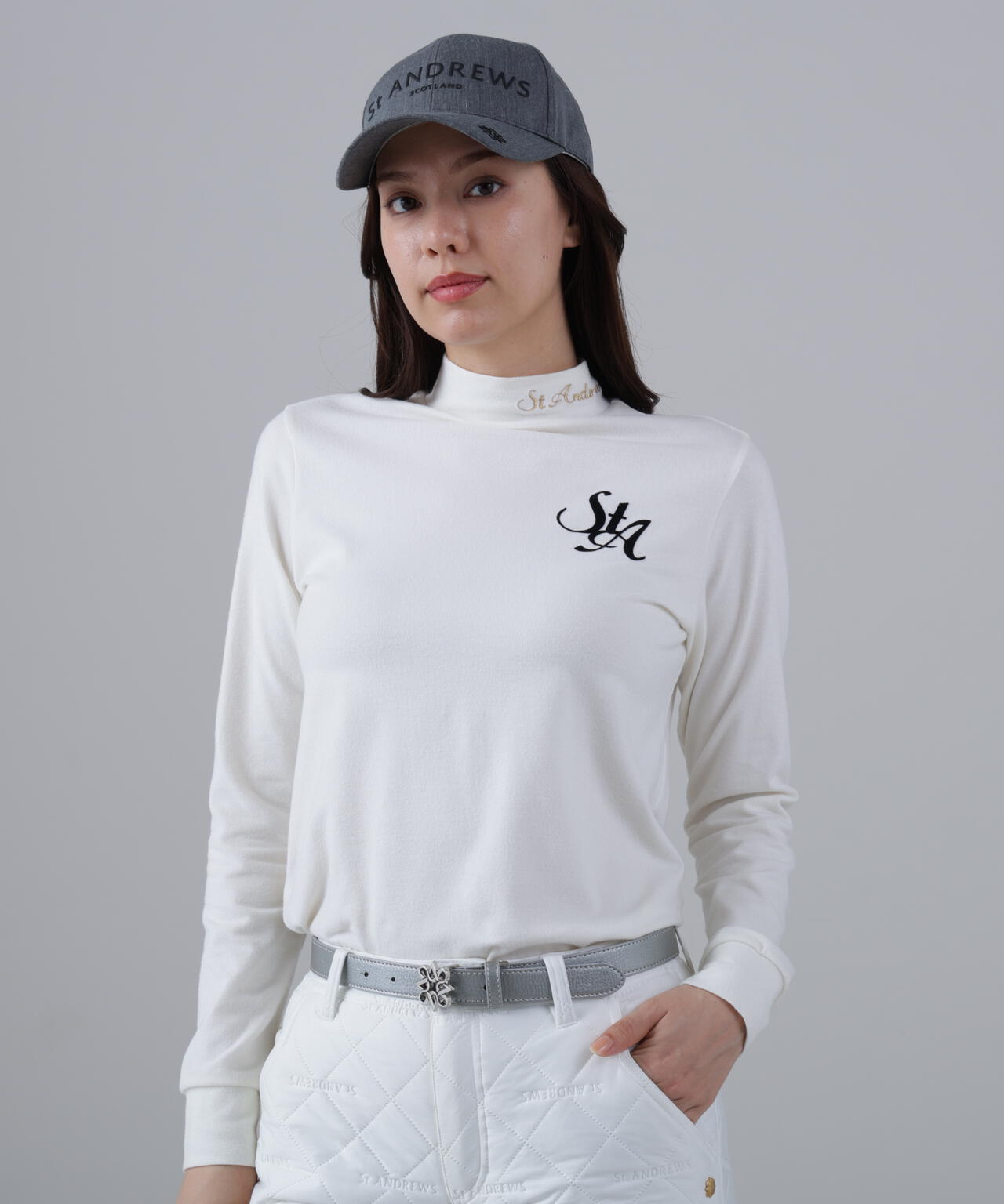 ソリストヒート長袖ハイネックカットソー (WOMENS)