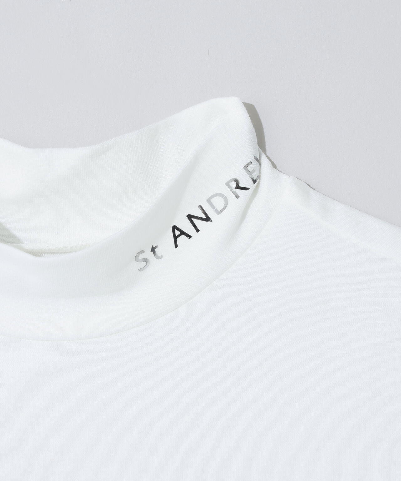 ベア天竺長袖ハイネックカットソー (WOMENS)