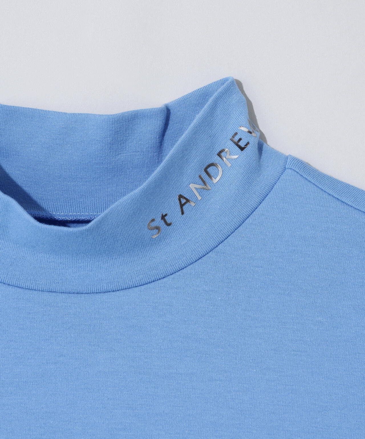 ベア天竺長袖ハイネックカットソー (WOMENS)