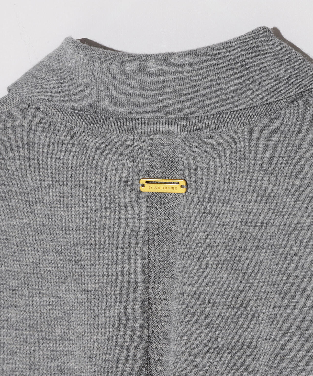 16G天竺襟付きクルーネックニットプルオーバー (WOMENS)