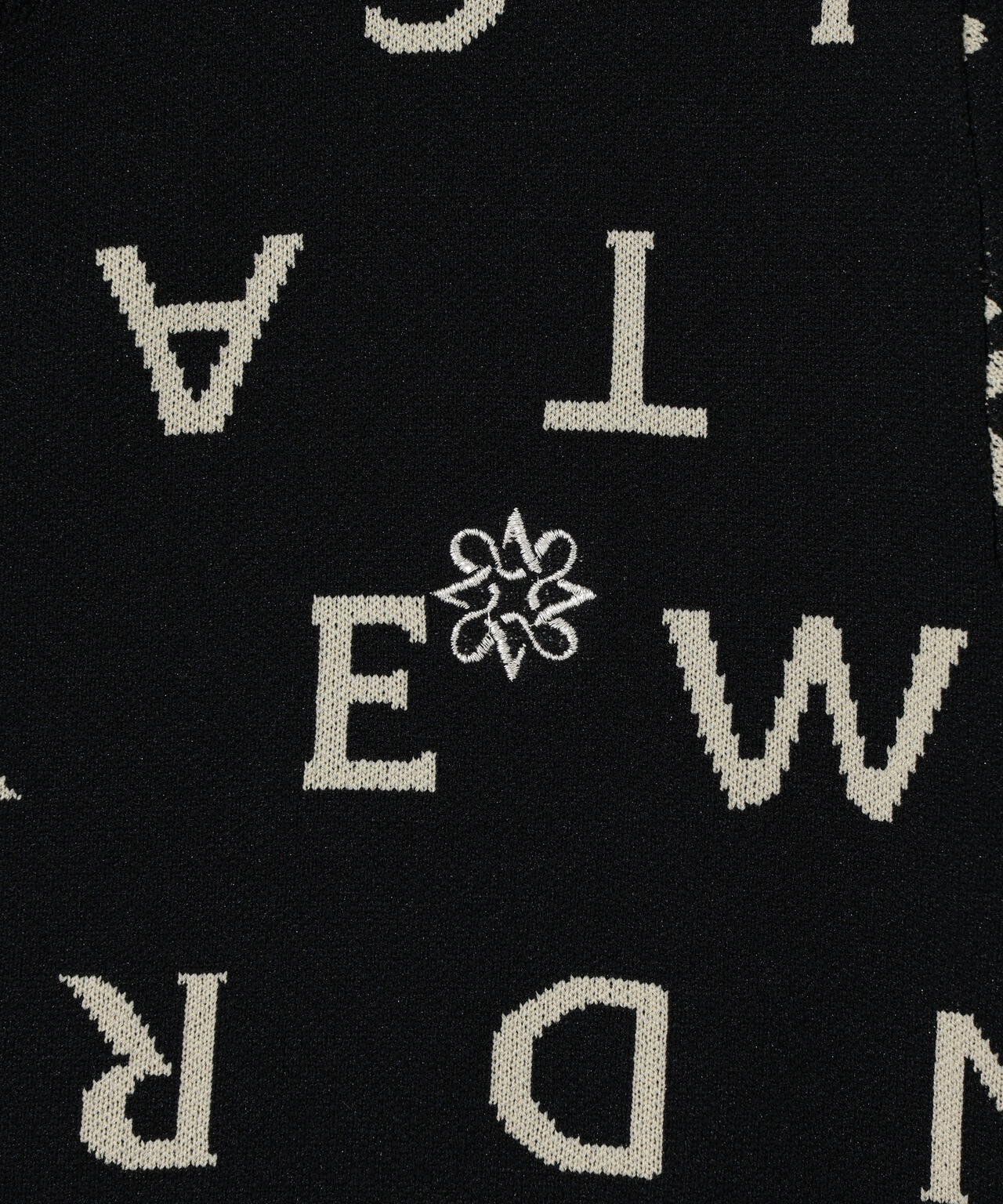 14Gロゴジャガードフルジップニット (WOMENS)