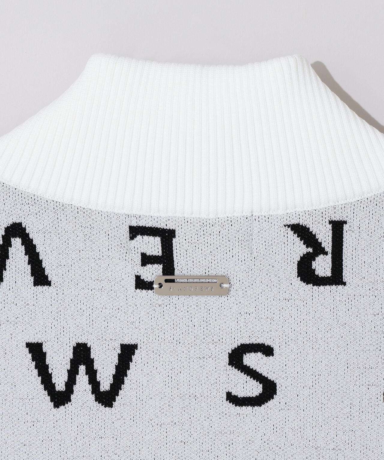 14Gロゴジャガードフルジップニット (WOMENS)