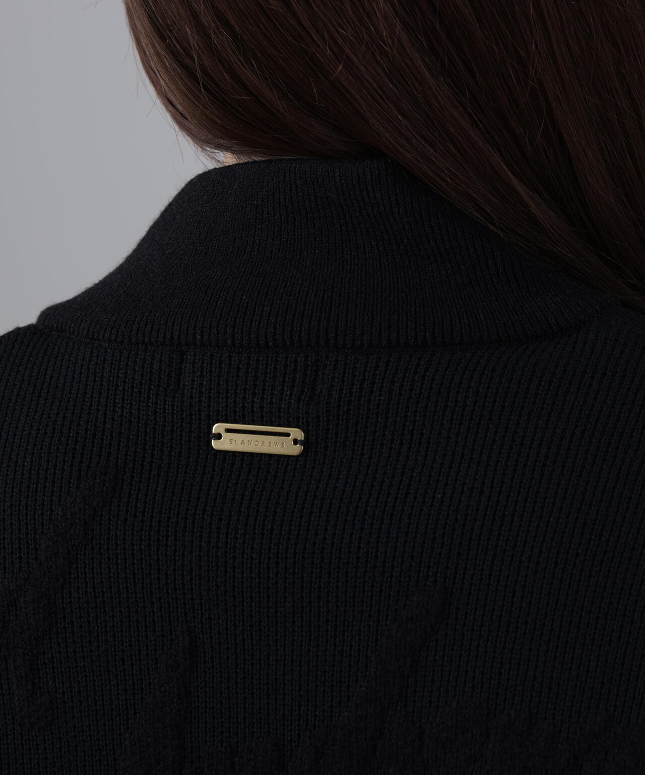 7Gランダムロゴジャガードニットブルゾン (WOMENS)