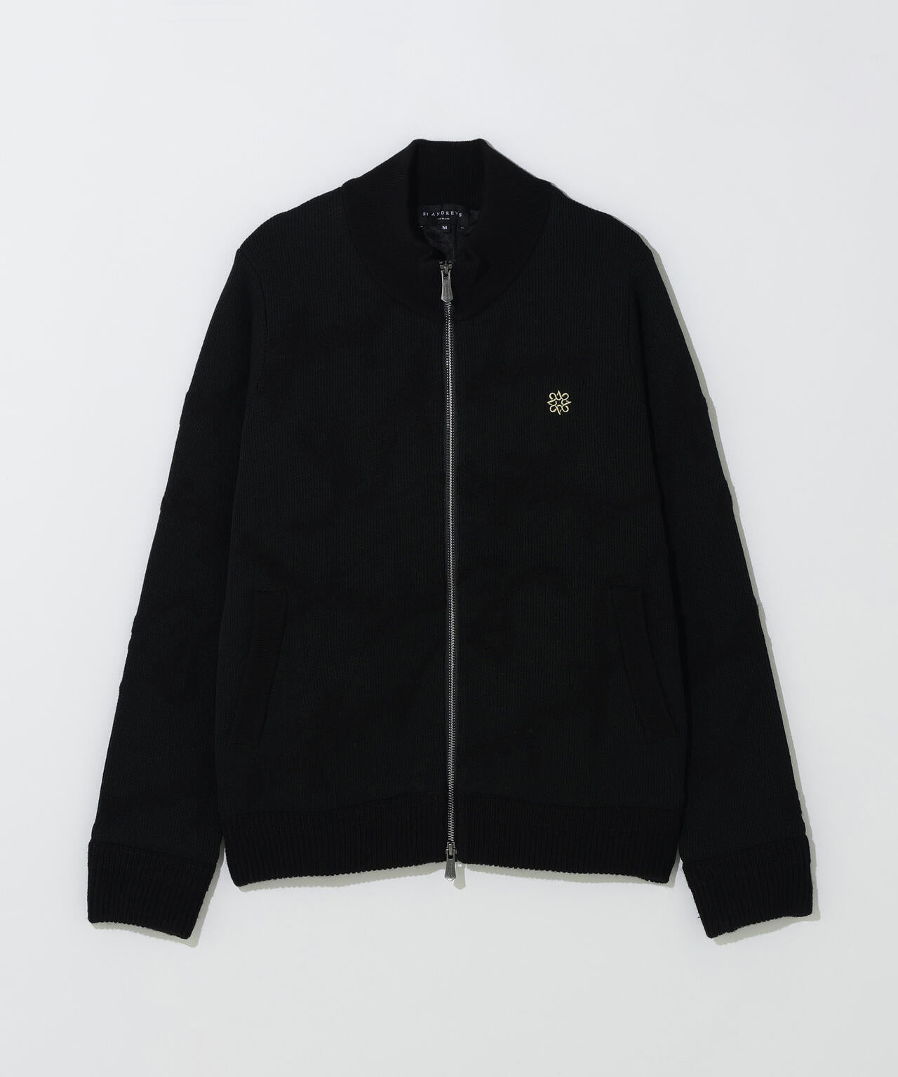 7Gランダムロゴジャガードニットブルゾン (WOMENS)