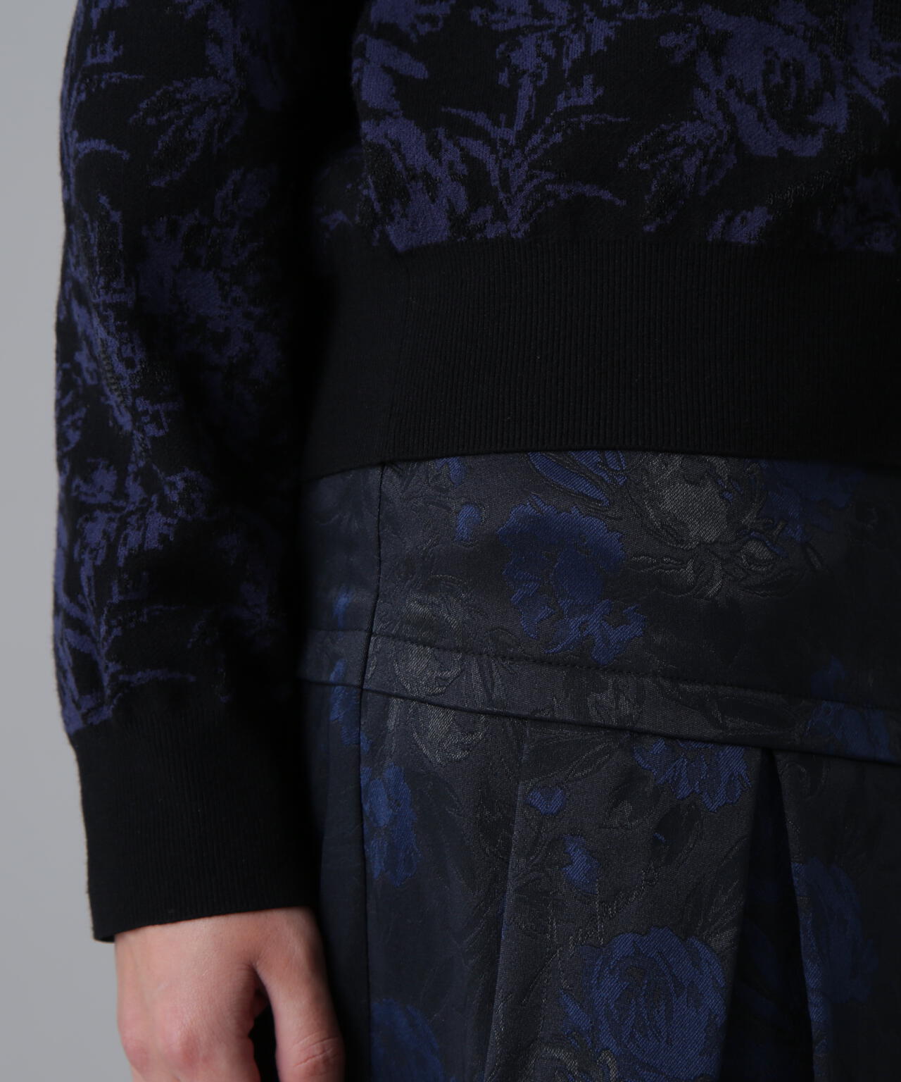 16Gボニースコットランドジャガードニットカーディガン (WOMENS)