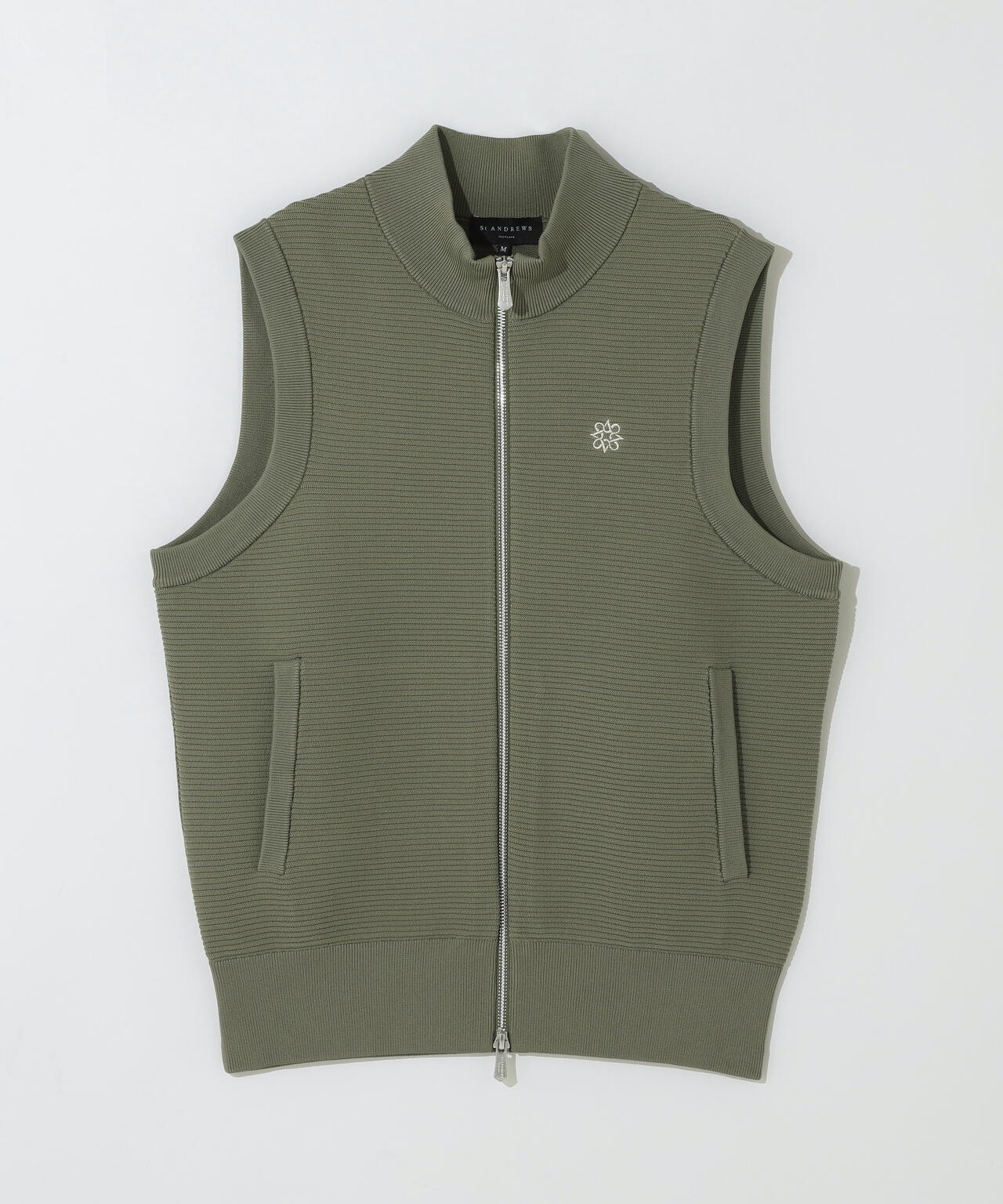 14Gフルジップアップニットベスト (WOMENS)