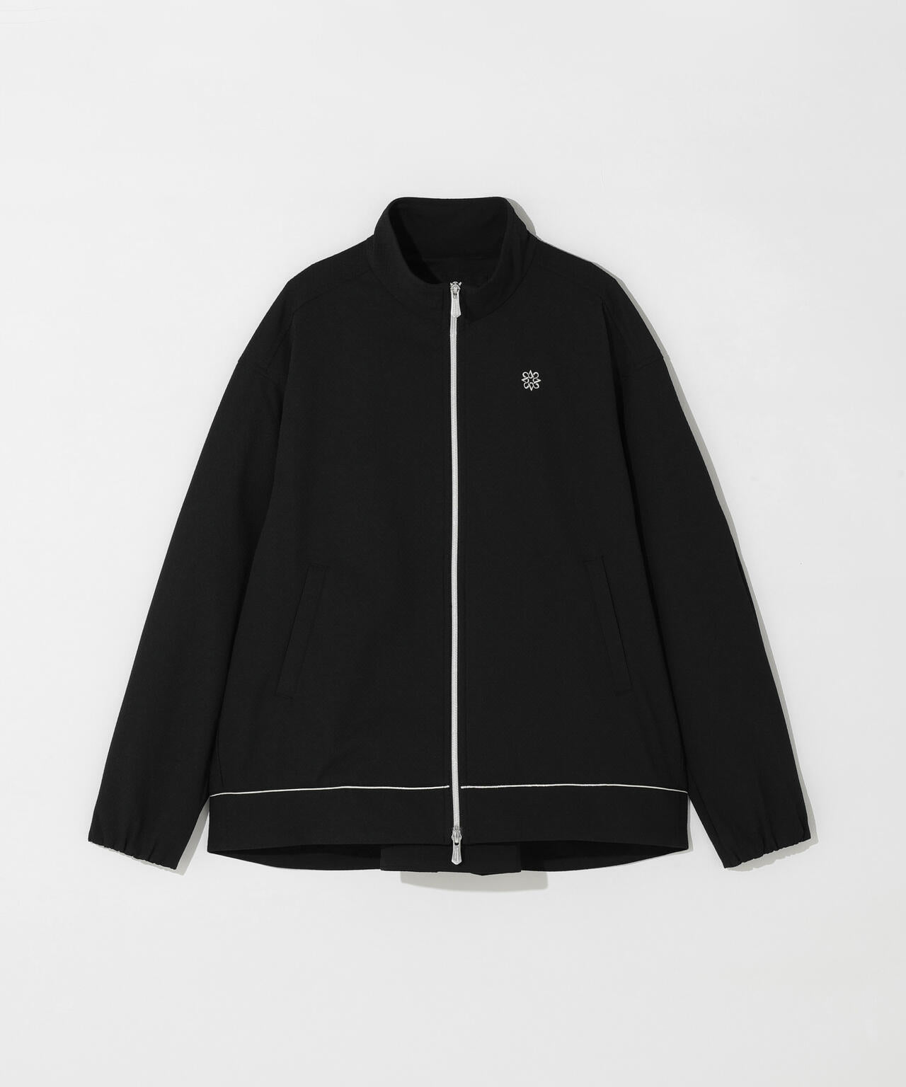 幾何学ジャガードブルゾン (WOMENS)