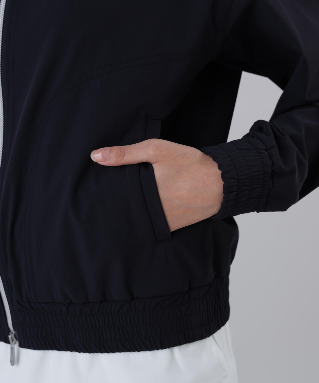 ナイロンタフタブルゾン (WOMENS)